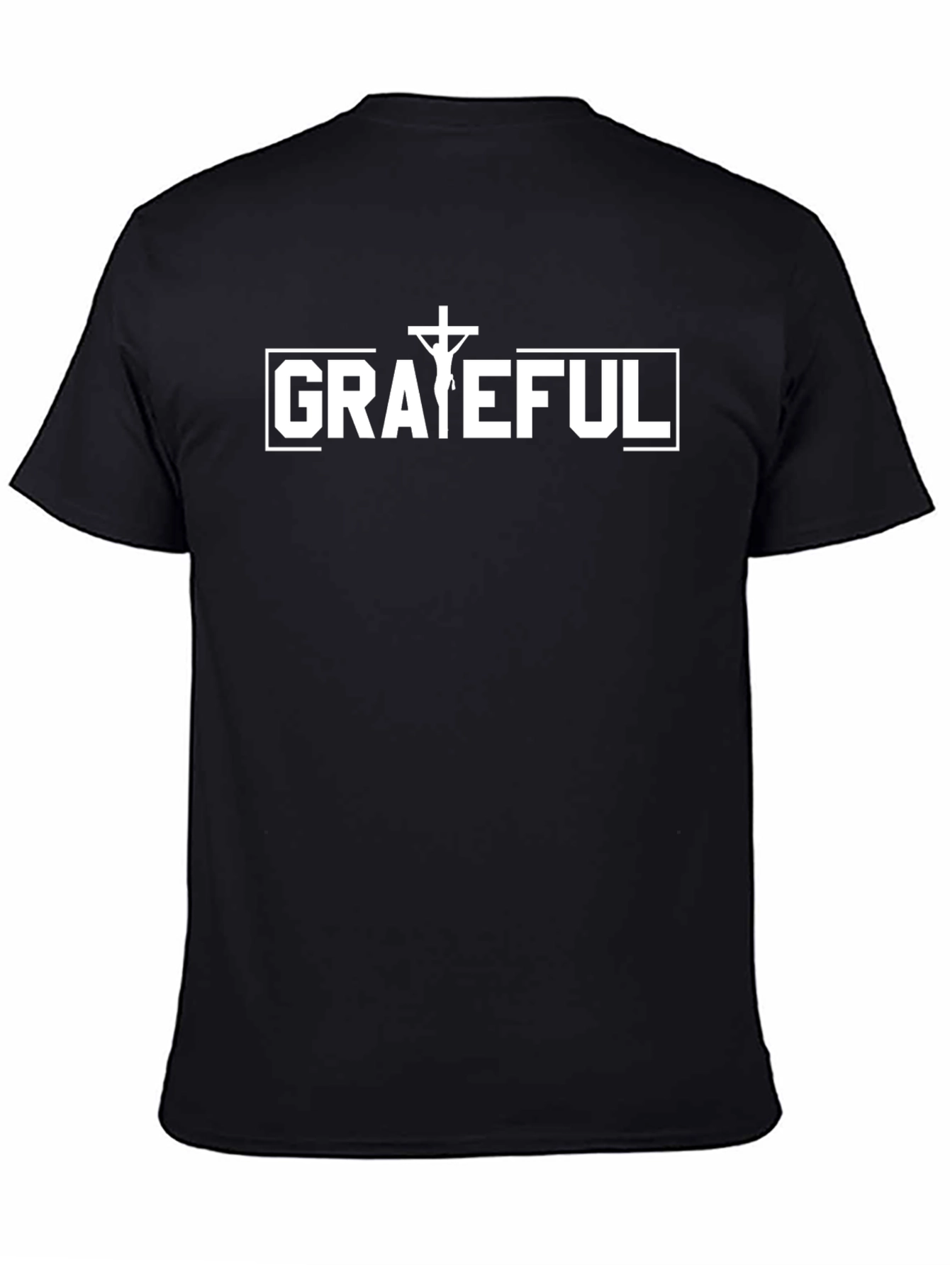 Grateful Graphic Tee - Stylish Black Shirt