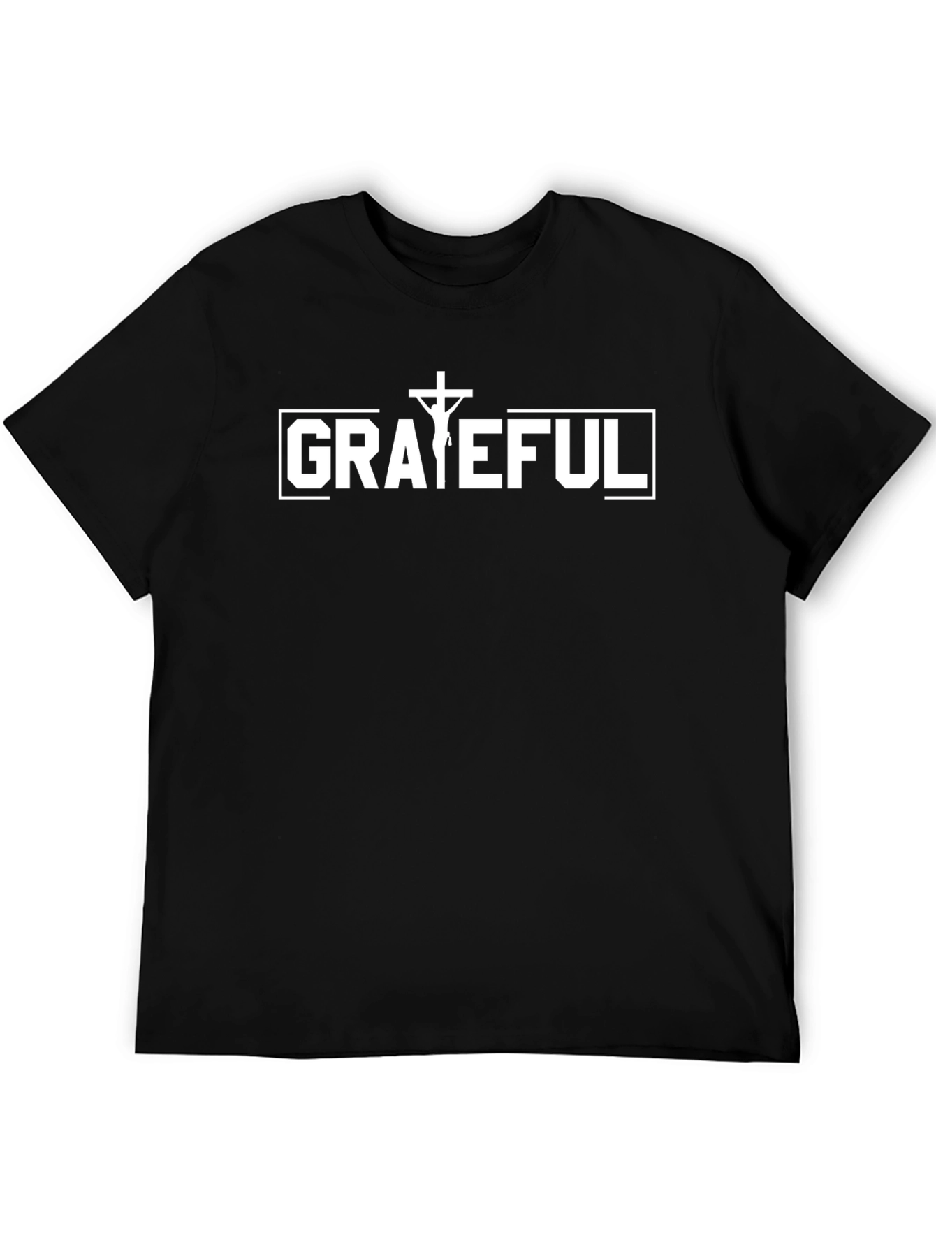 Grateful Graphic Tee - Stylish Black Shirt