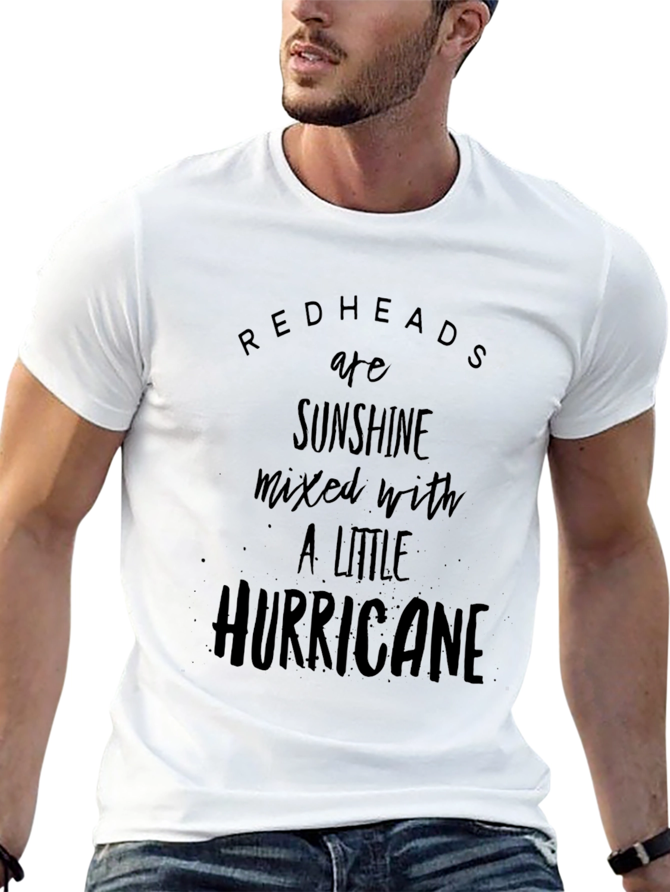 Redheads Sunshine & Hurricane Black T-Shirt