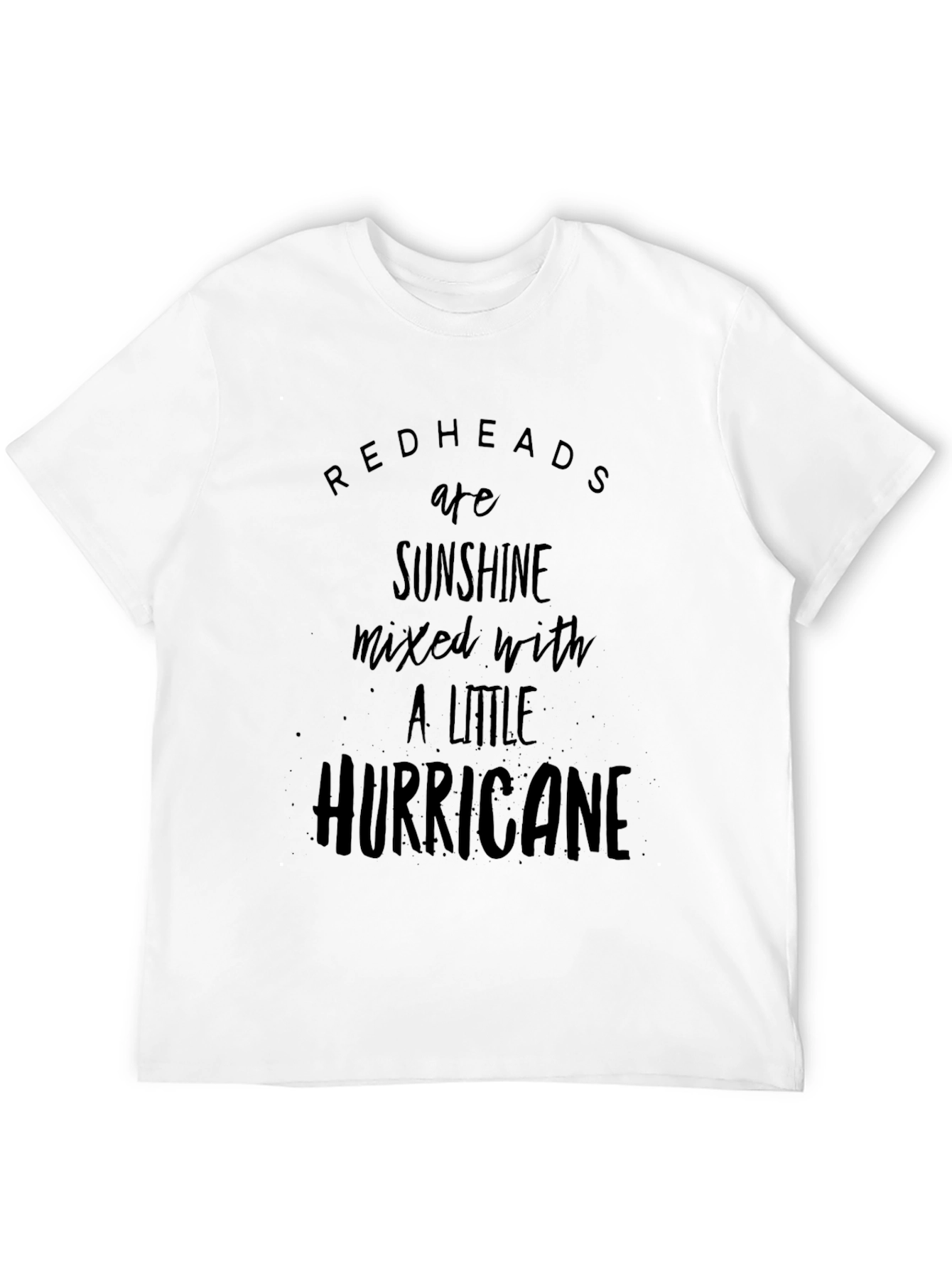 Redheads Sunshine & Hurricane Black T-Shirt