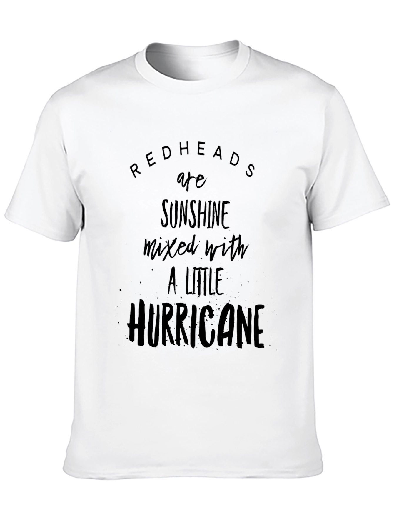 Redheads Sunshine & Hurricane Black T-Shirt