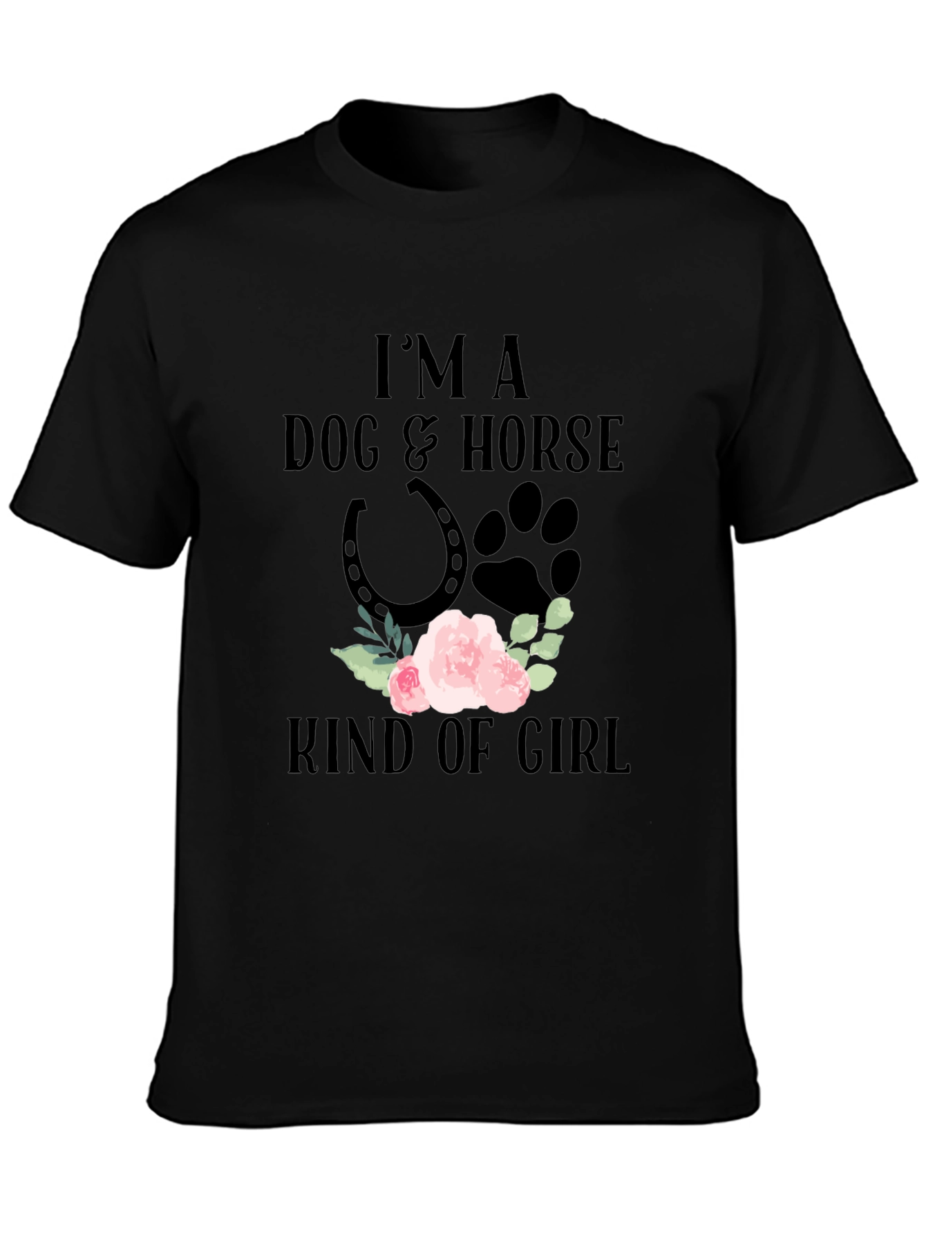 Dog & Horse Kind of Girl Graphic Tee