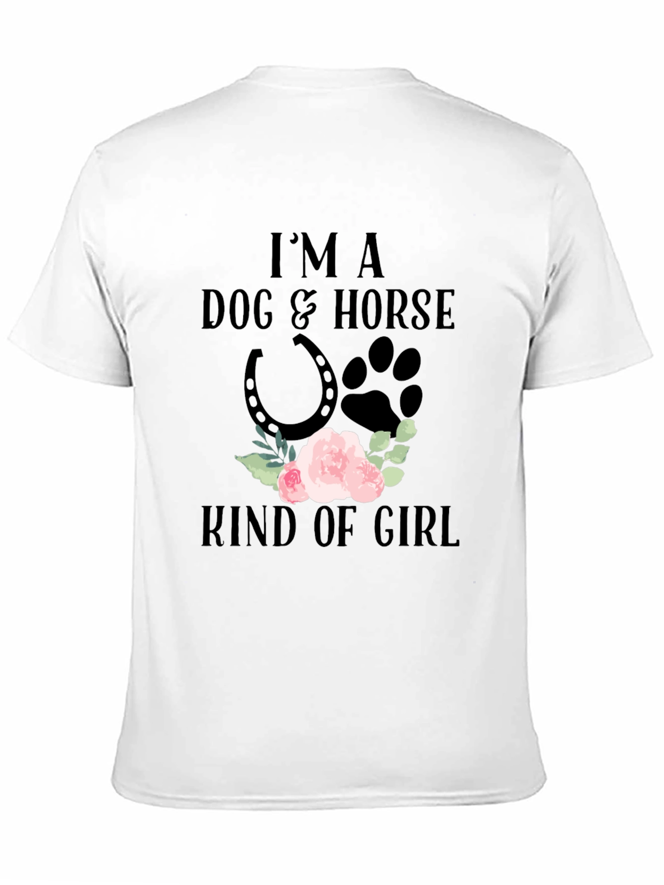 Dog & Horse Kind of Girl Graphic Tee