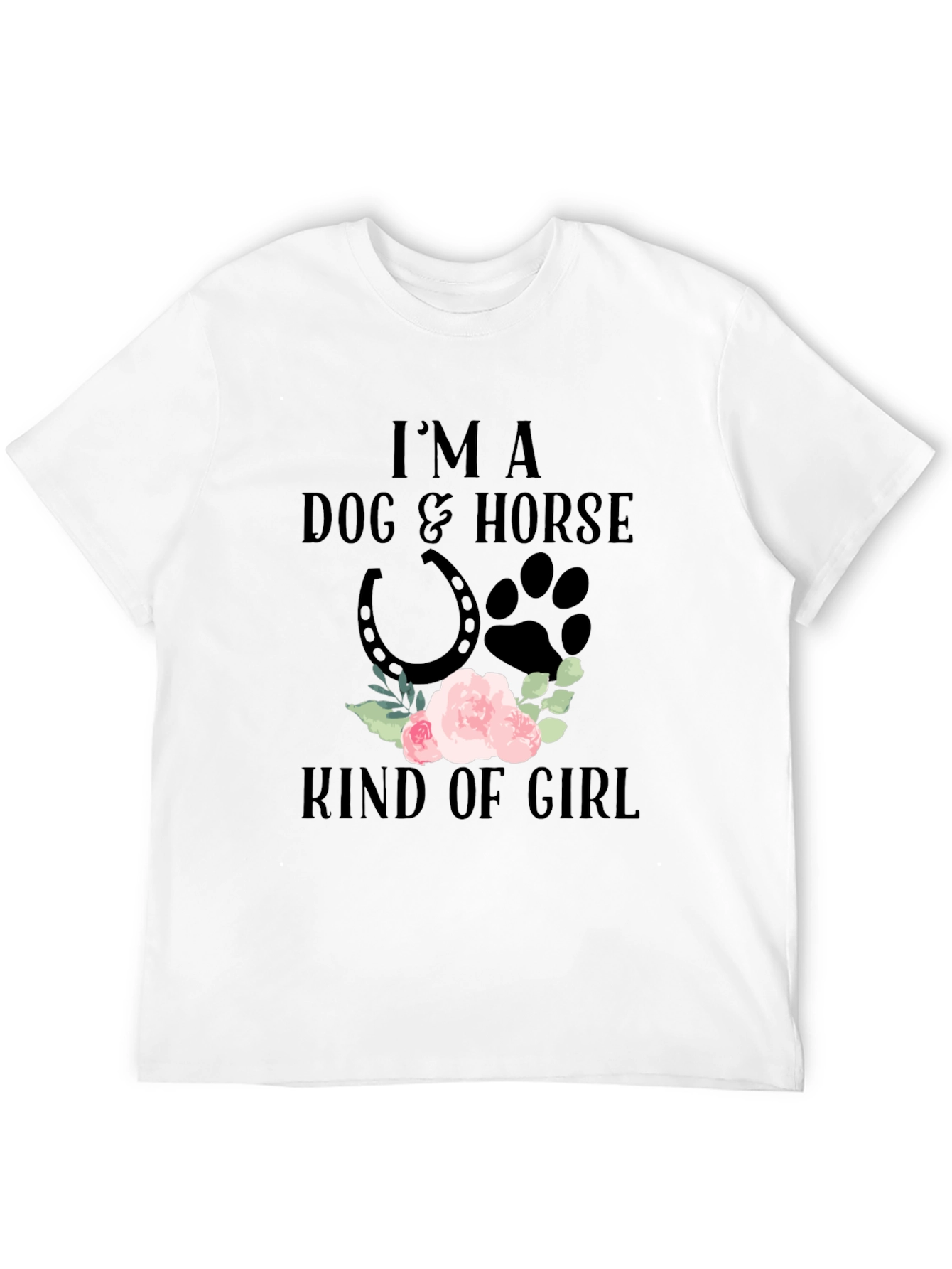 Dog & Horse Kind of Girl Graphic Tee