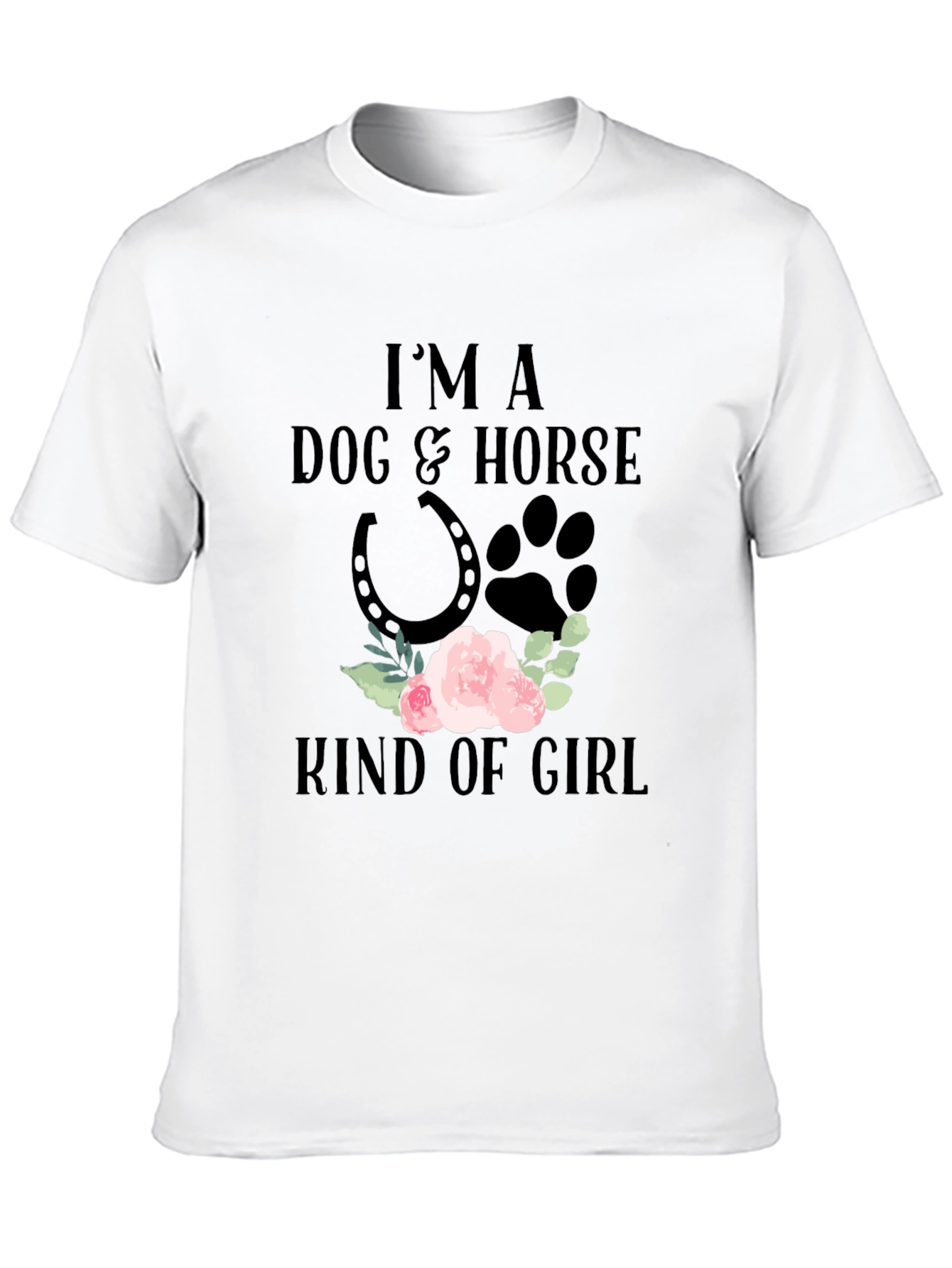 Dog & Horse Kind of Girl Graphic Tee