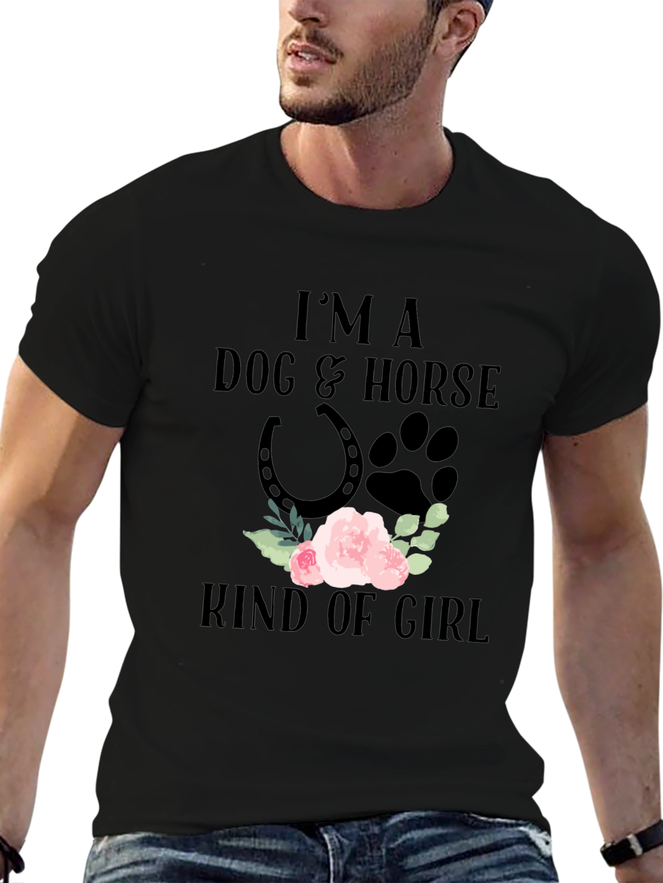 Dog & Horse Kind of Girl Graphic Tee