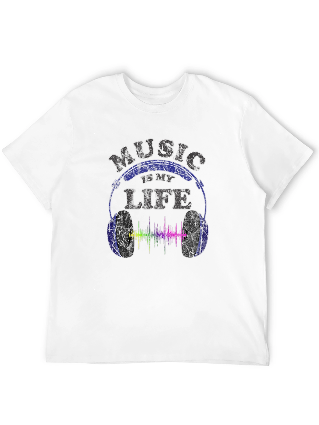 Music is My Life T-Shirt - Cool Graphic Tee