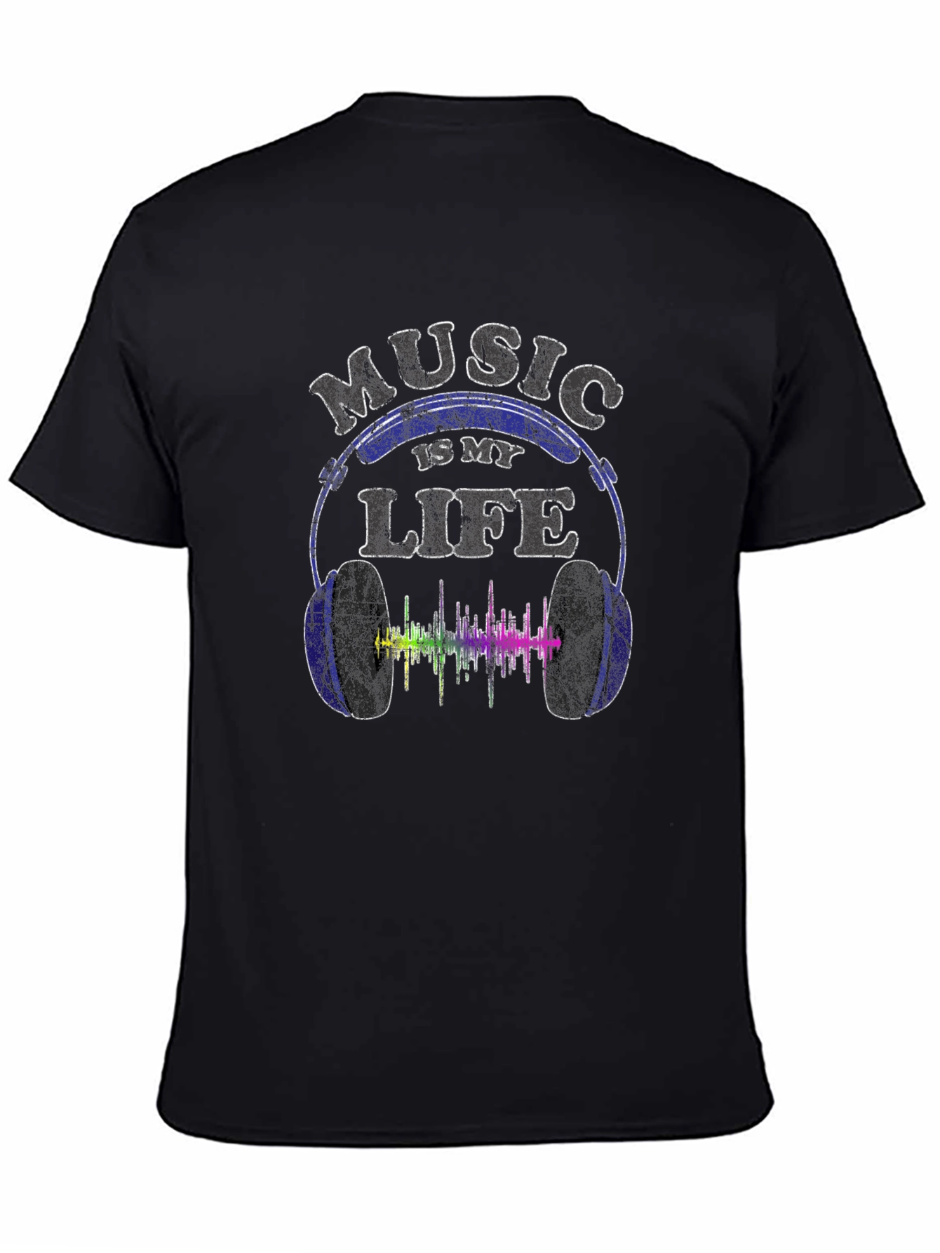 Music is My Life T-Shirt - Cool Graphic Tee