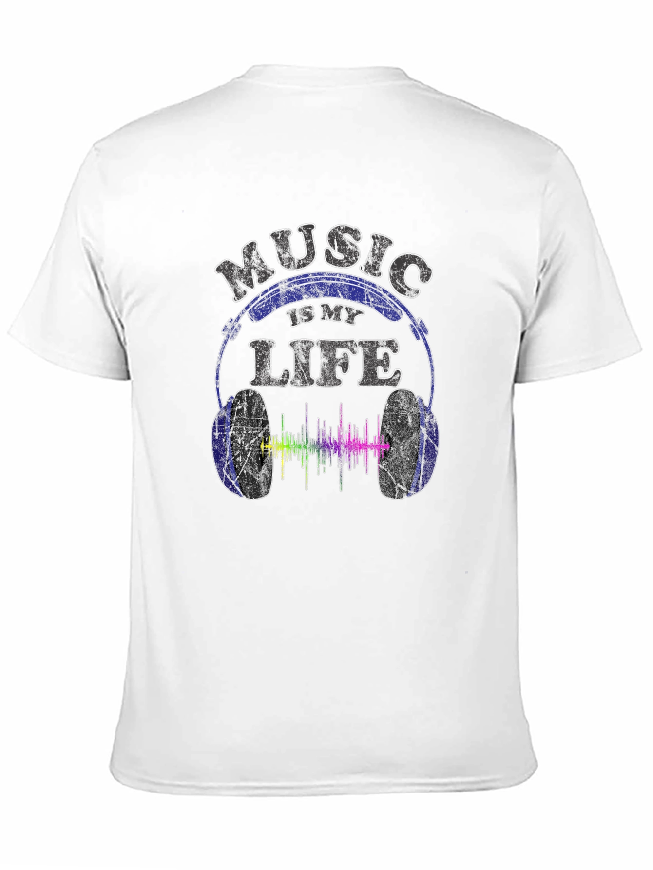 Music is My Life T-Shirt - Cool Graphic Tee