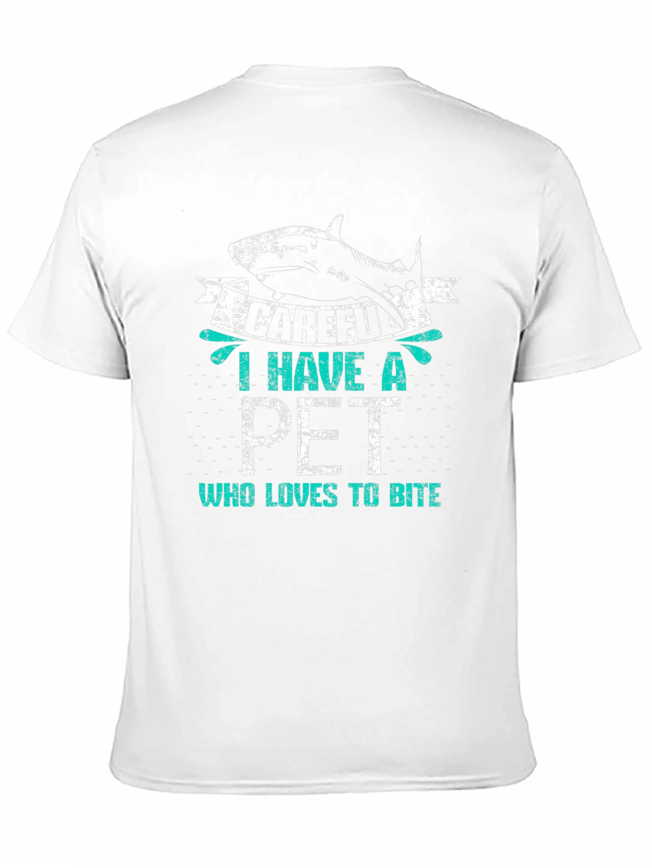 Careful I Have a Pet Shark T-Shirt