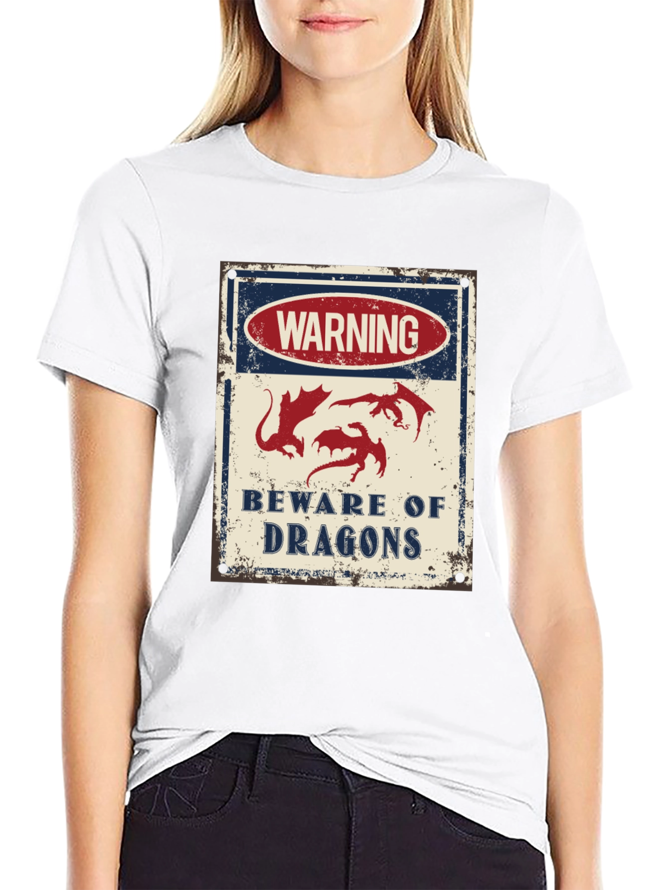 Beware of Dragons T-Shirt | Fantasy Tee
