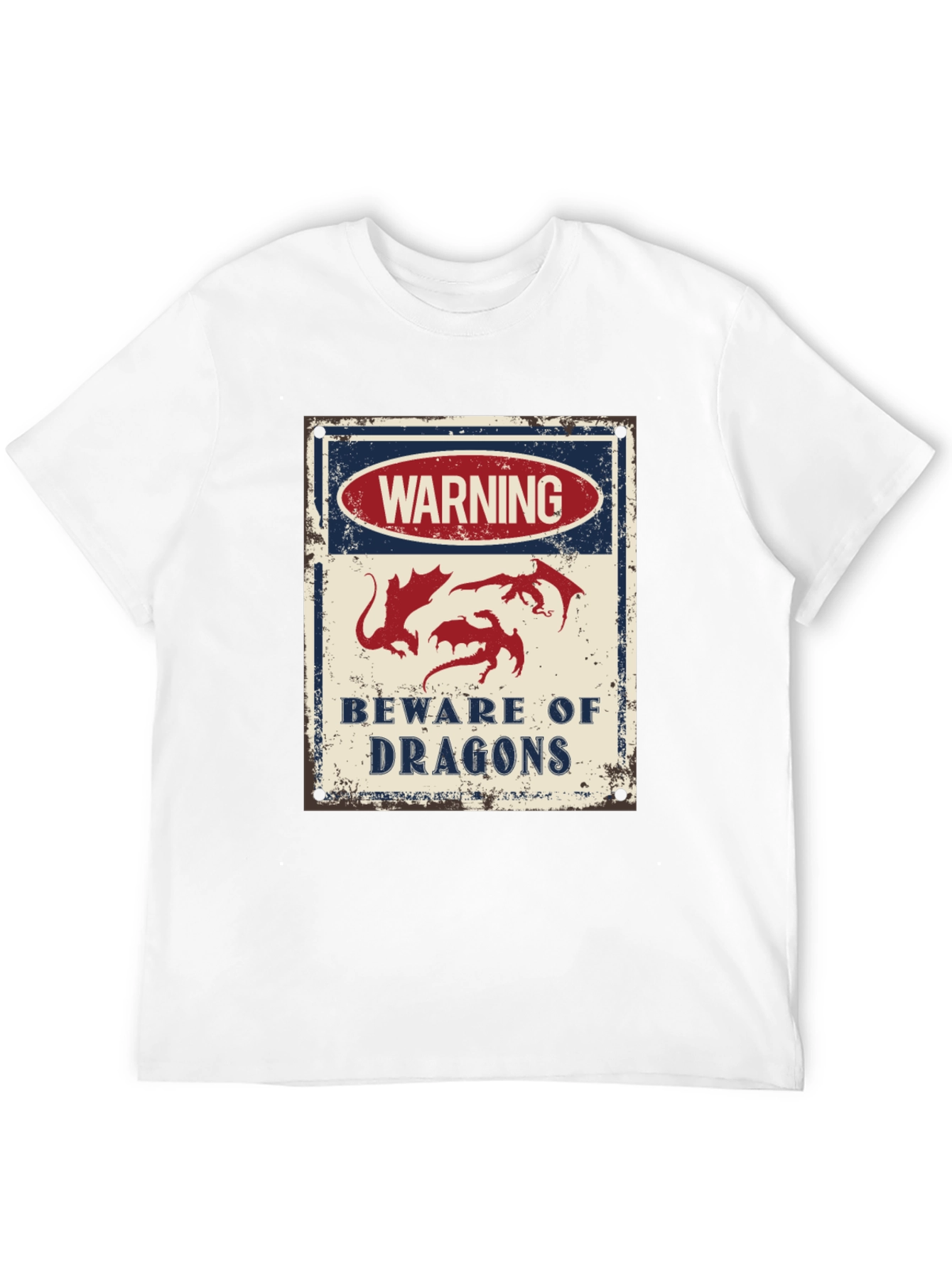 Beware of Dragons T-Shirt | Fantasy Tee