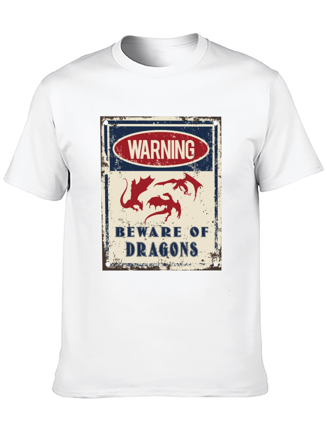 Beware of Dragons T-Shirt | Fantasy Tee