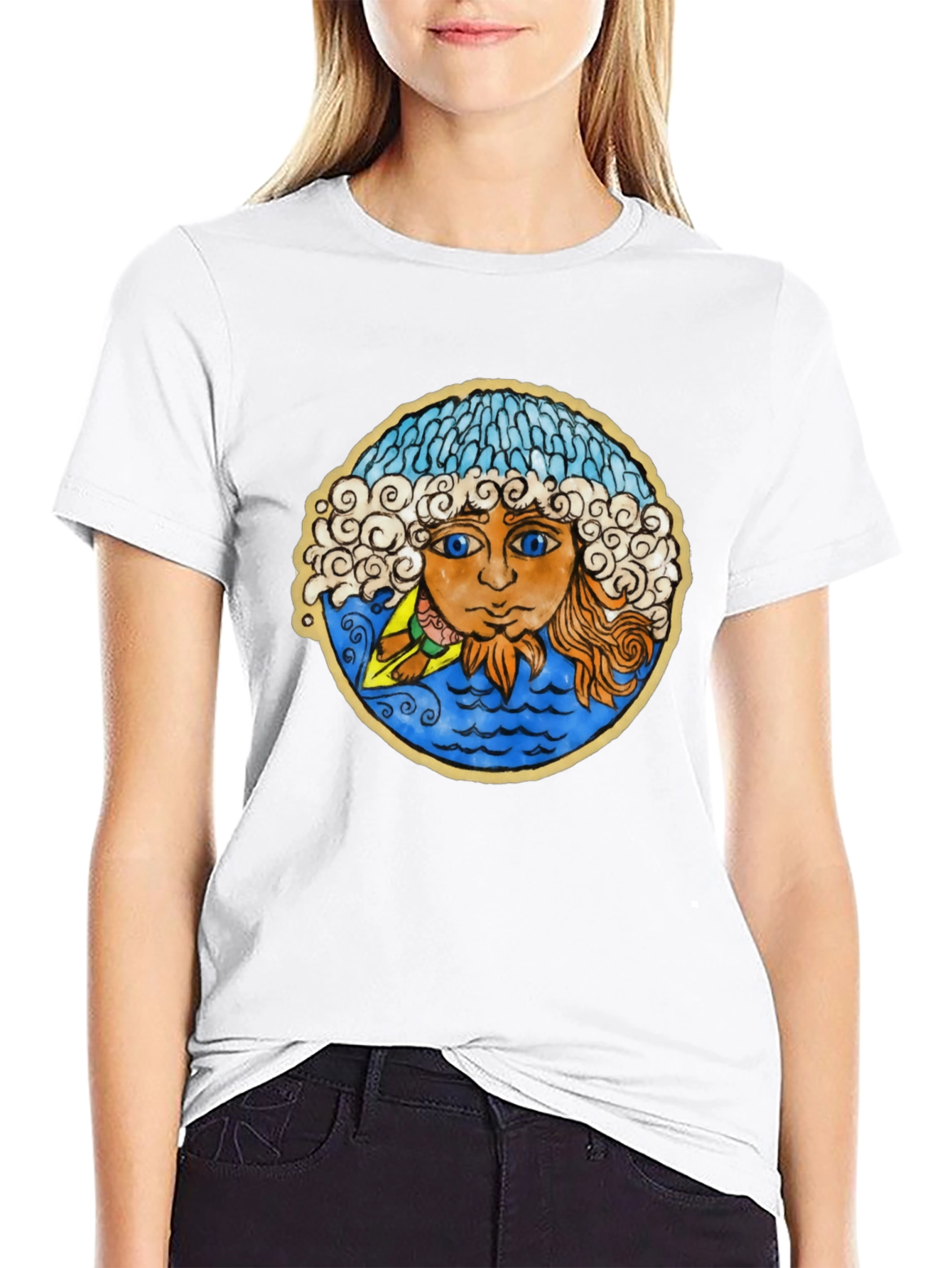 Ocean Sun Graphic Tee