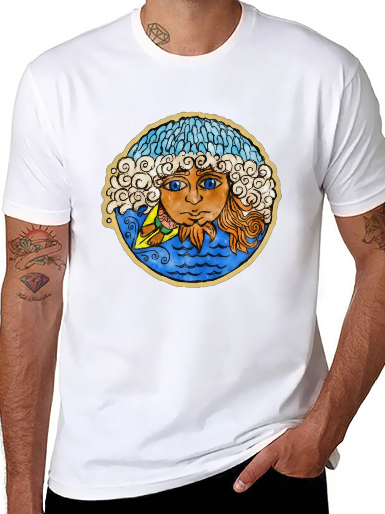 Ocean Sun Graphic Tee