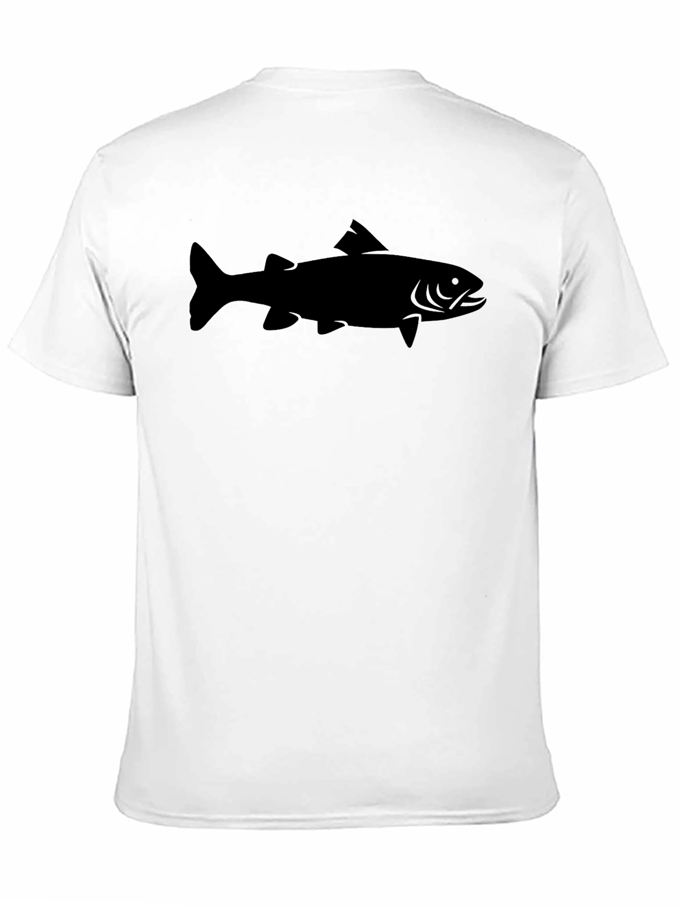 Black Fish Graphic Tee - Mens Casual Shirt