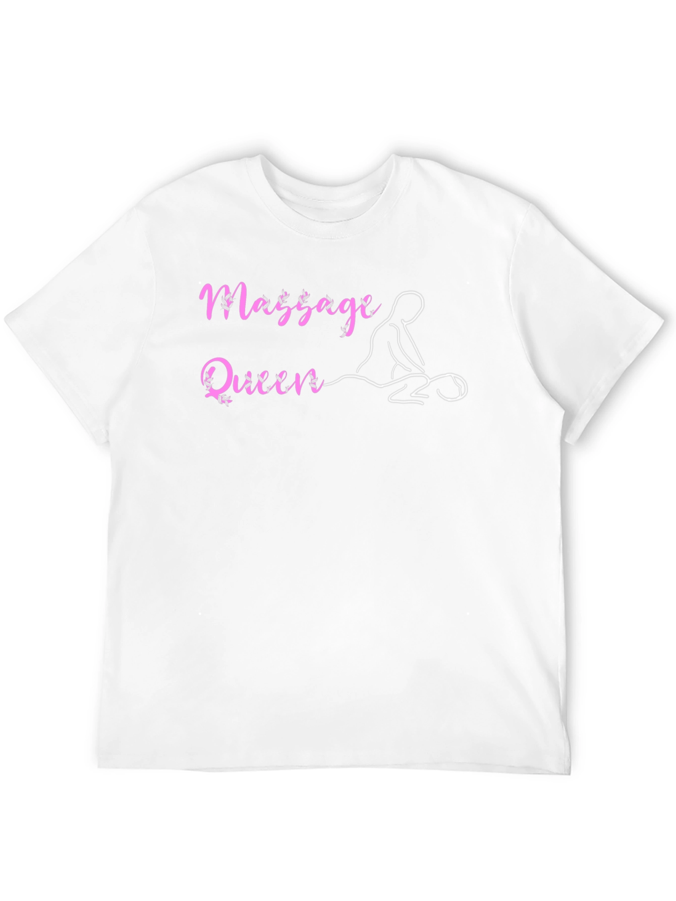 Massage Queen Black T-Shirt