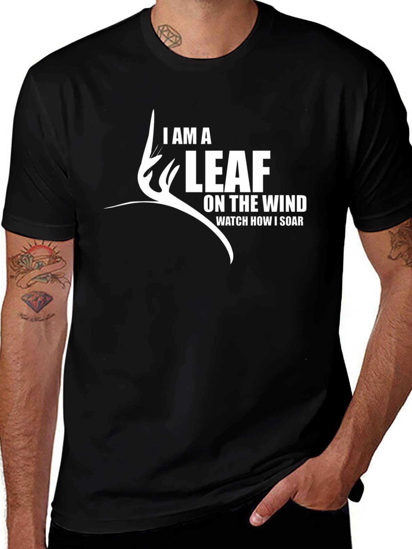 I Am a Leaf on the Wind Graphic Tee