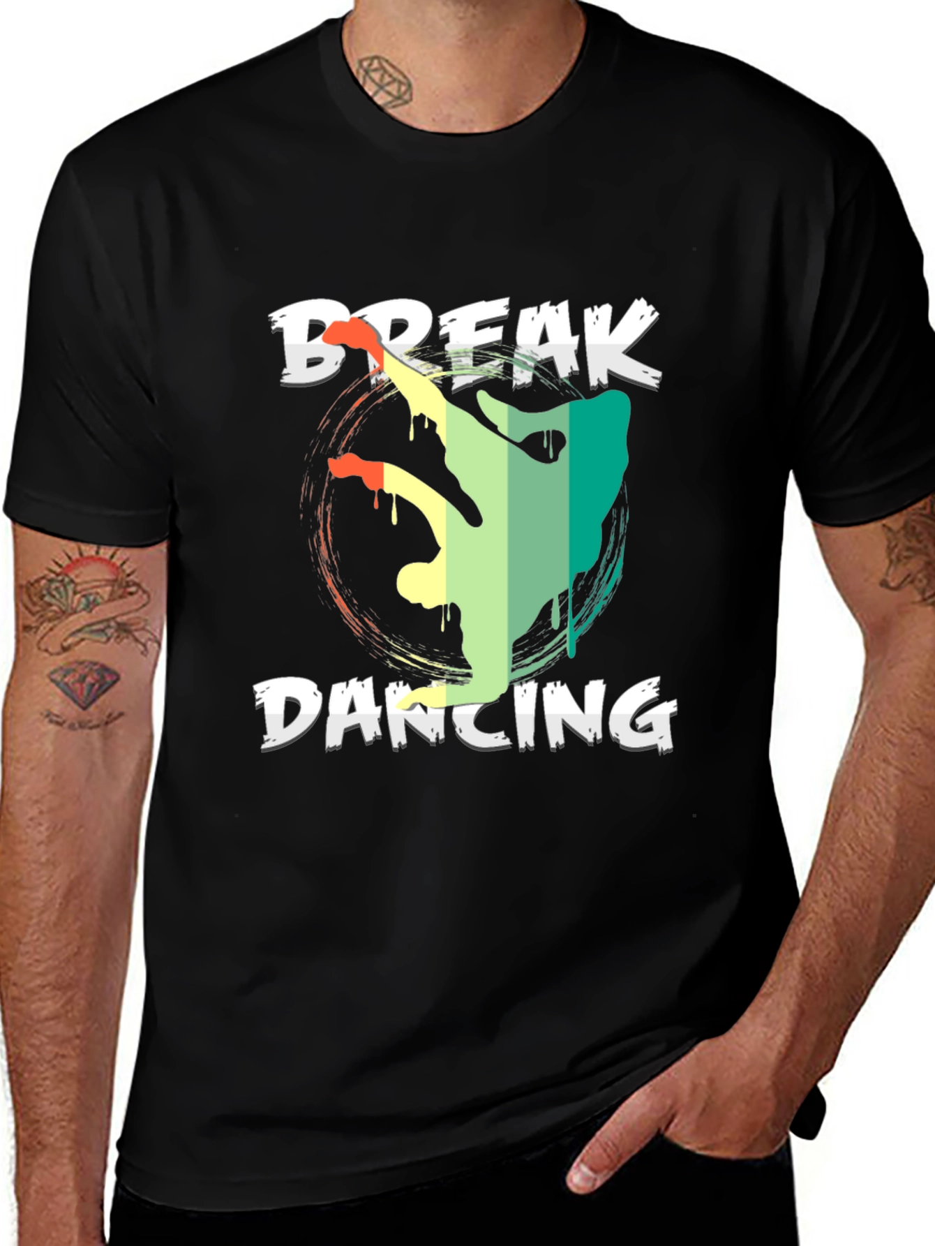Breakdancing Graphic Tee - Trendy Street Style