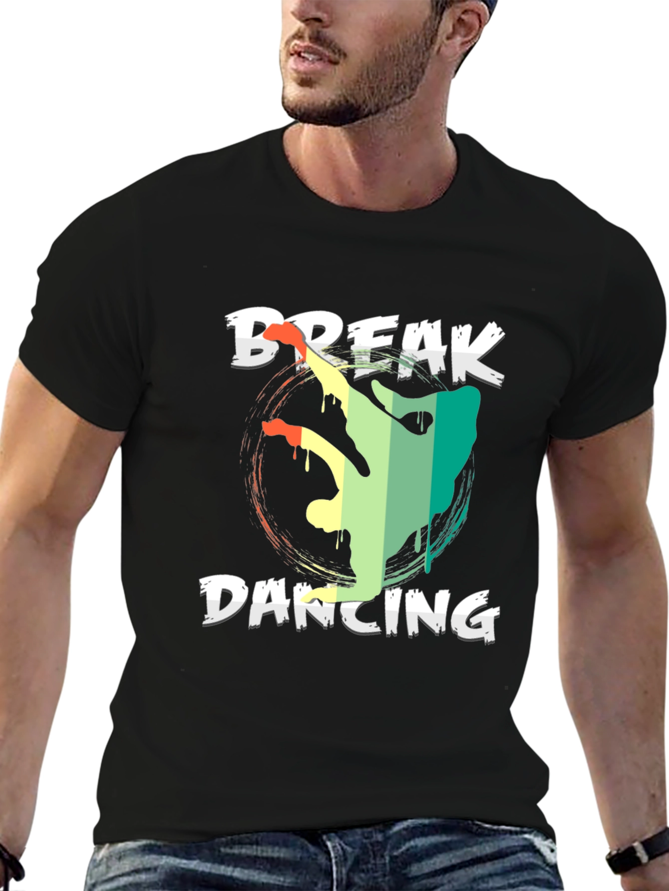Breakdancing Graphic Tee - Trendy Street Style