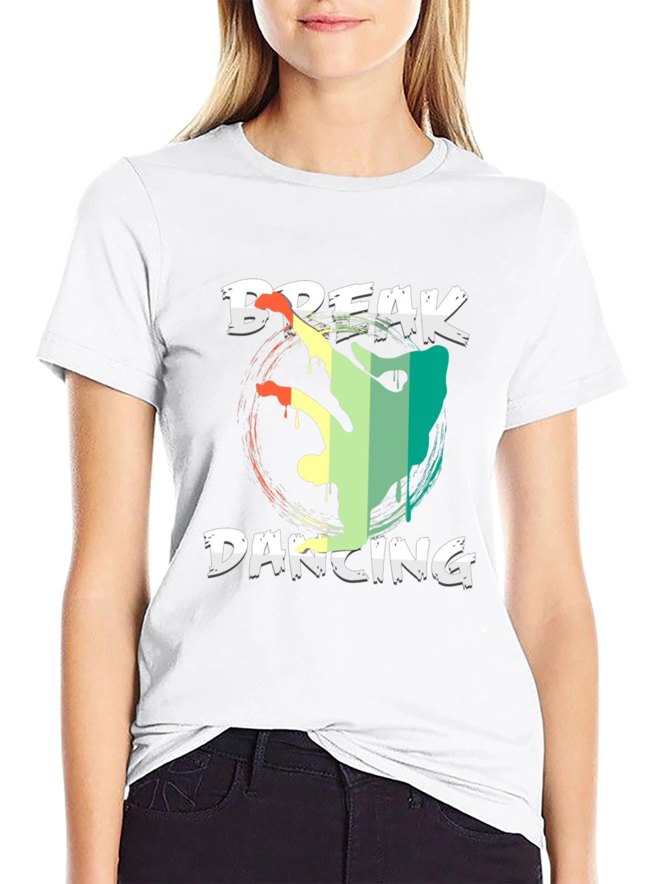 Breakdancing Graphic Tee - Trendy Street Style