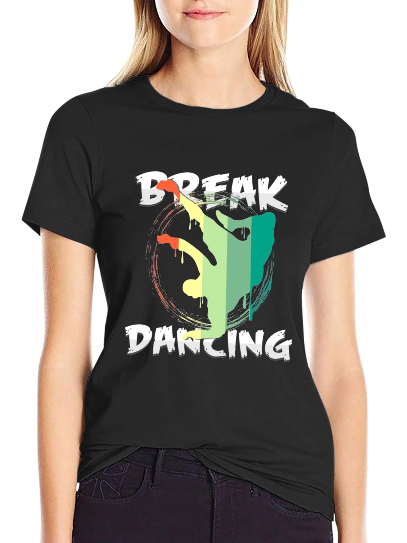 Breakdancing Graphic Tee - Trendy Street Style