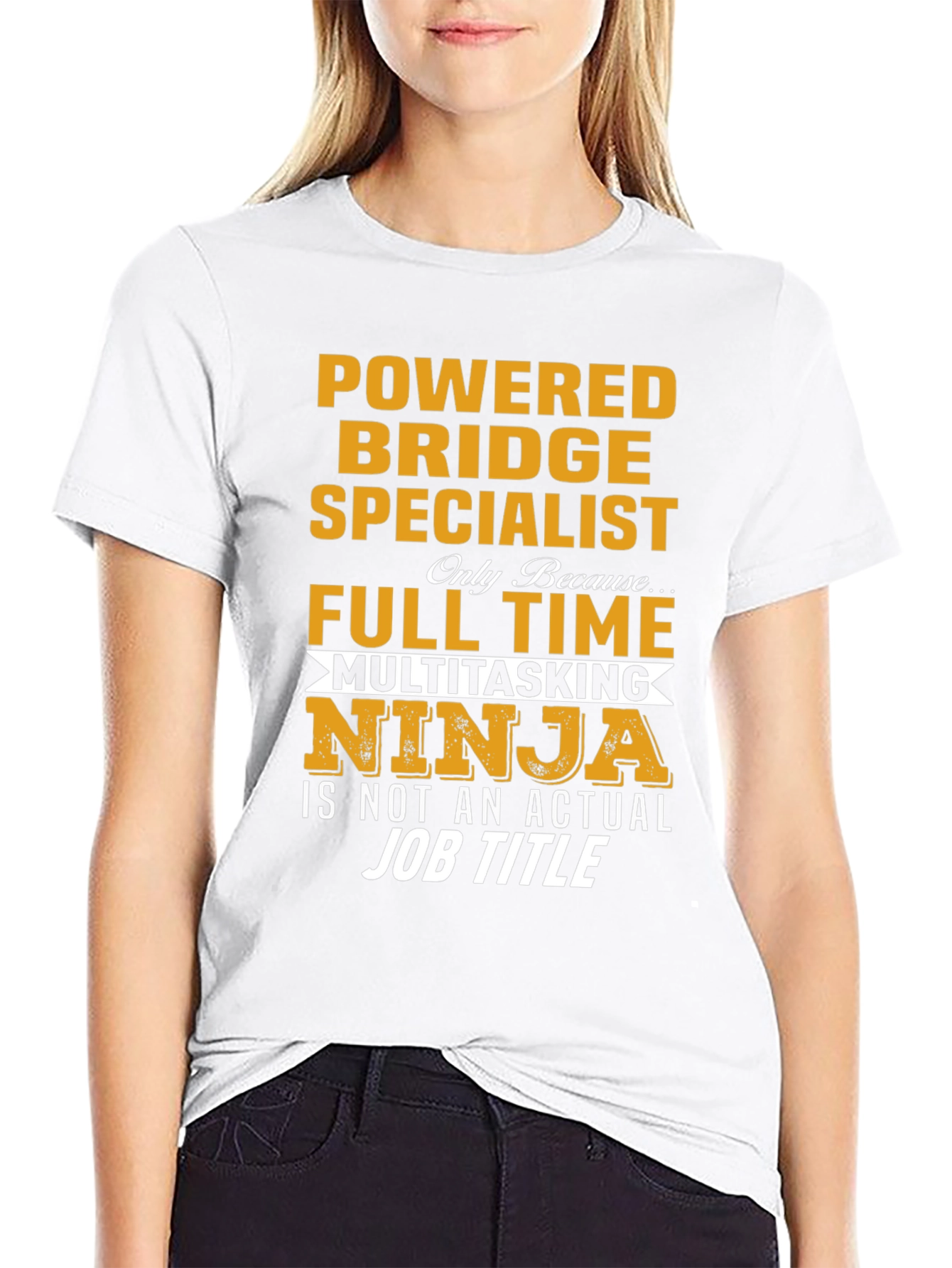 Powered Bridge Specialist Multitasking Ninja T-Shirt
