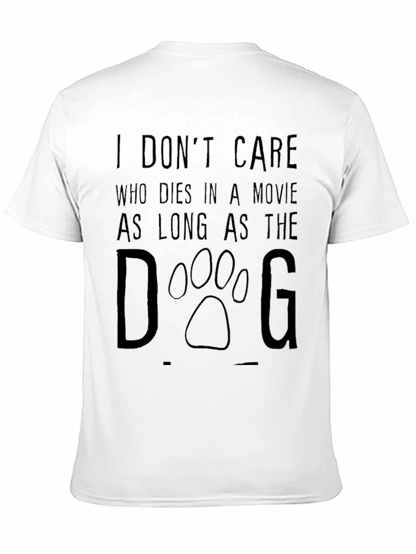 Dog Lover T-Shirt - Movie Buff Design
