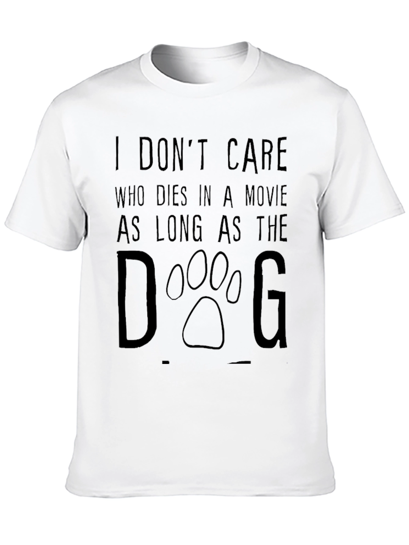 Dog Lover T-Shirt - Movie Buff Design