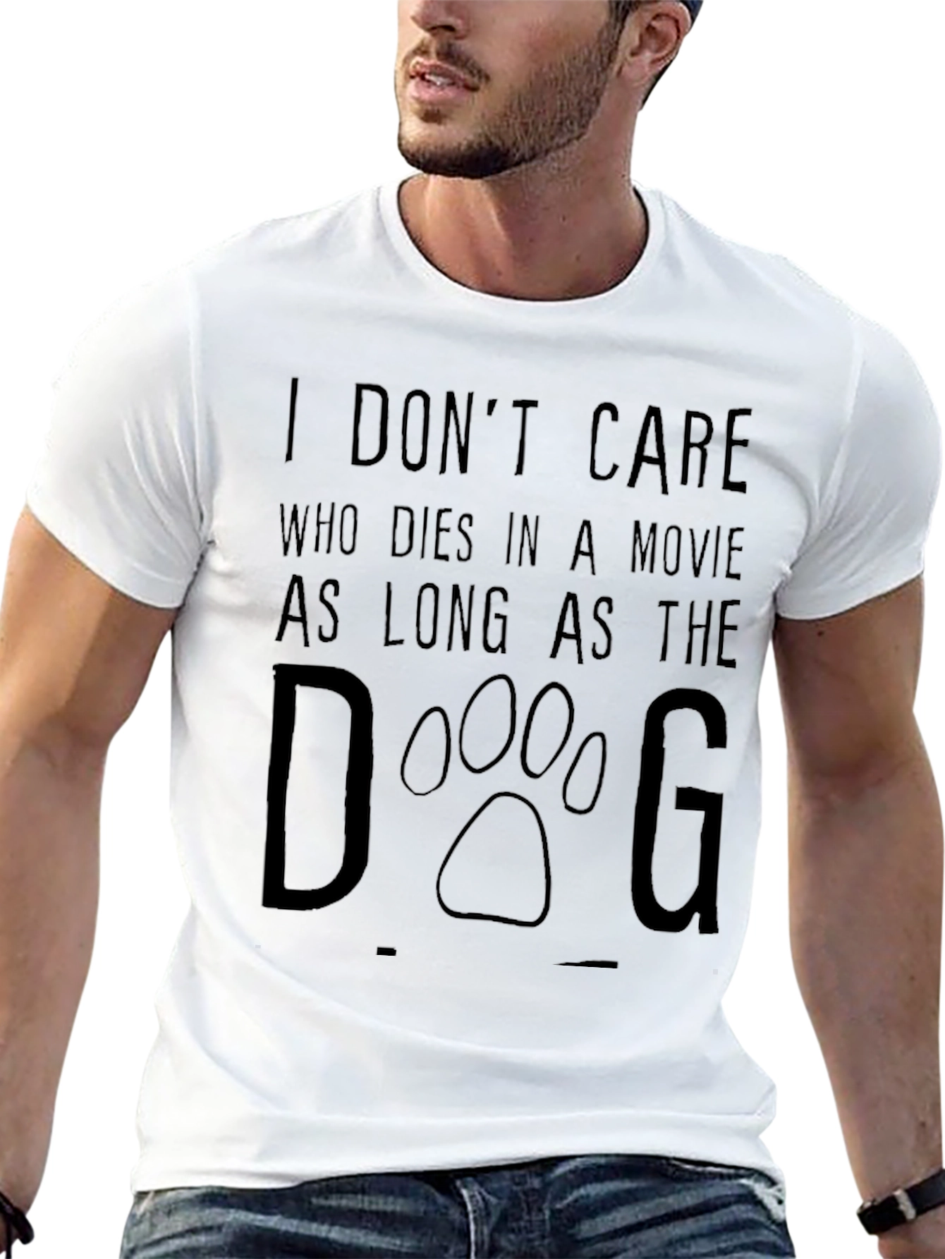 Dog Lover T-Shirt - Movie Buff Design
