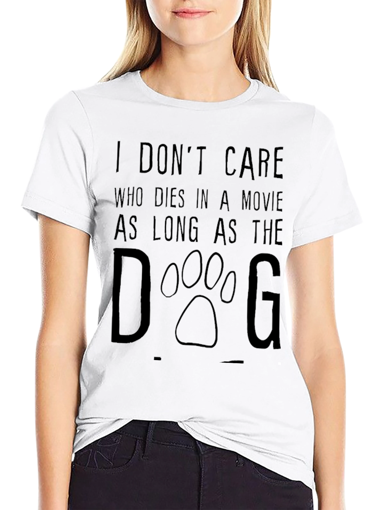 Dog Lover T-Shirt - Movie Buff Design