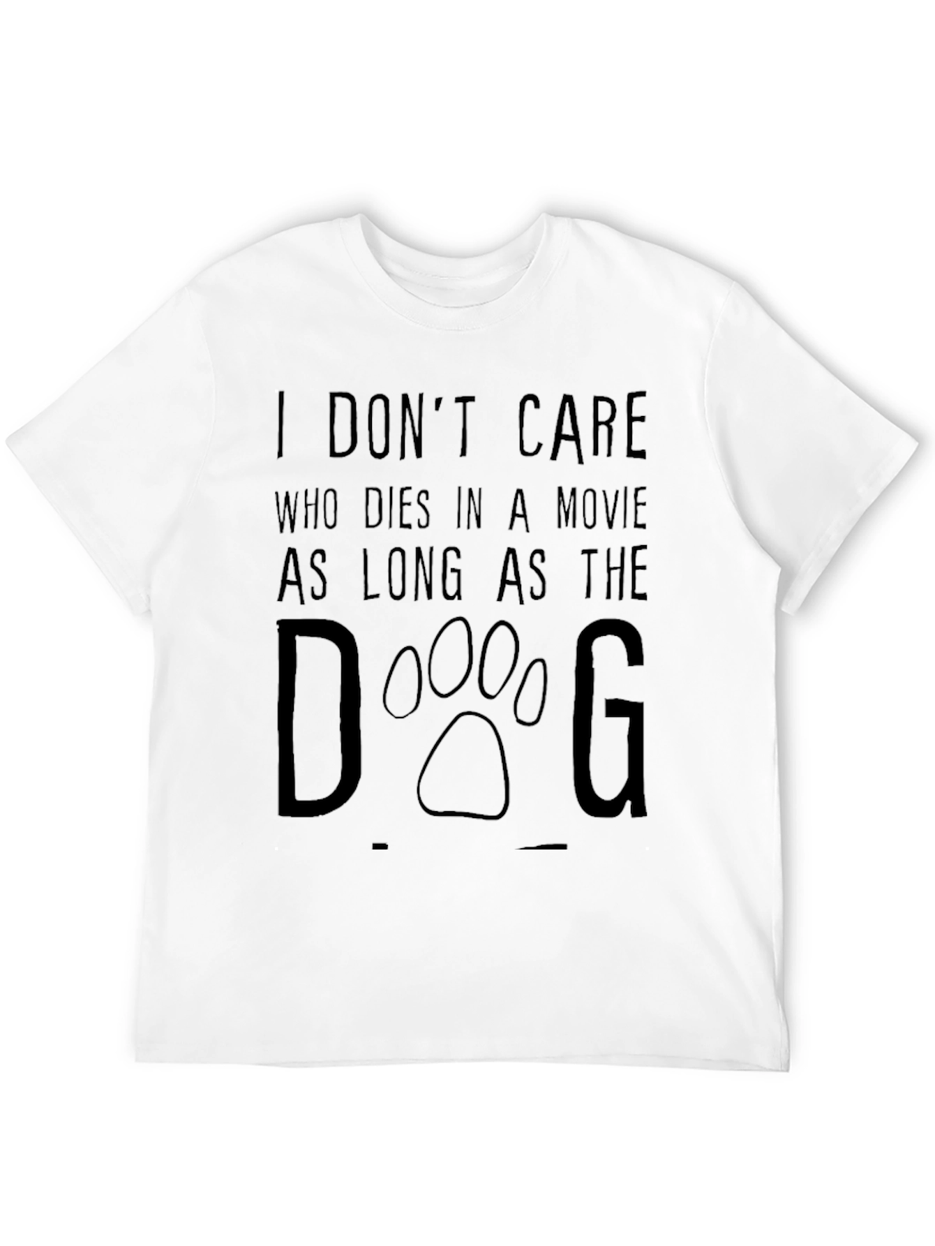 Dog Lover T-Shirt - Movie Buff Design
