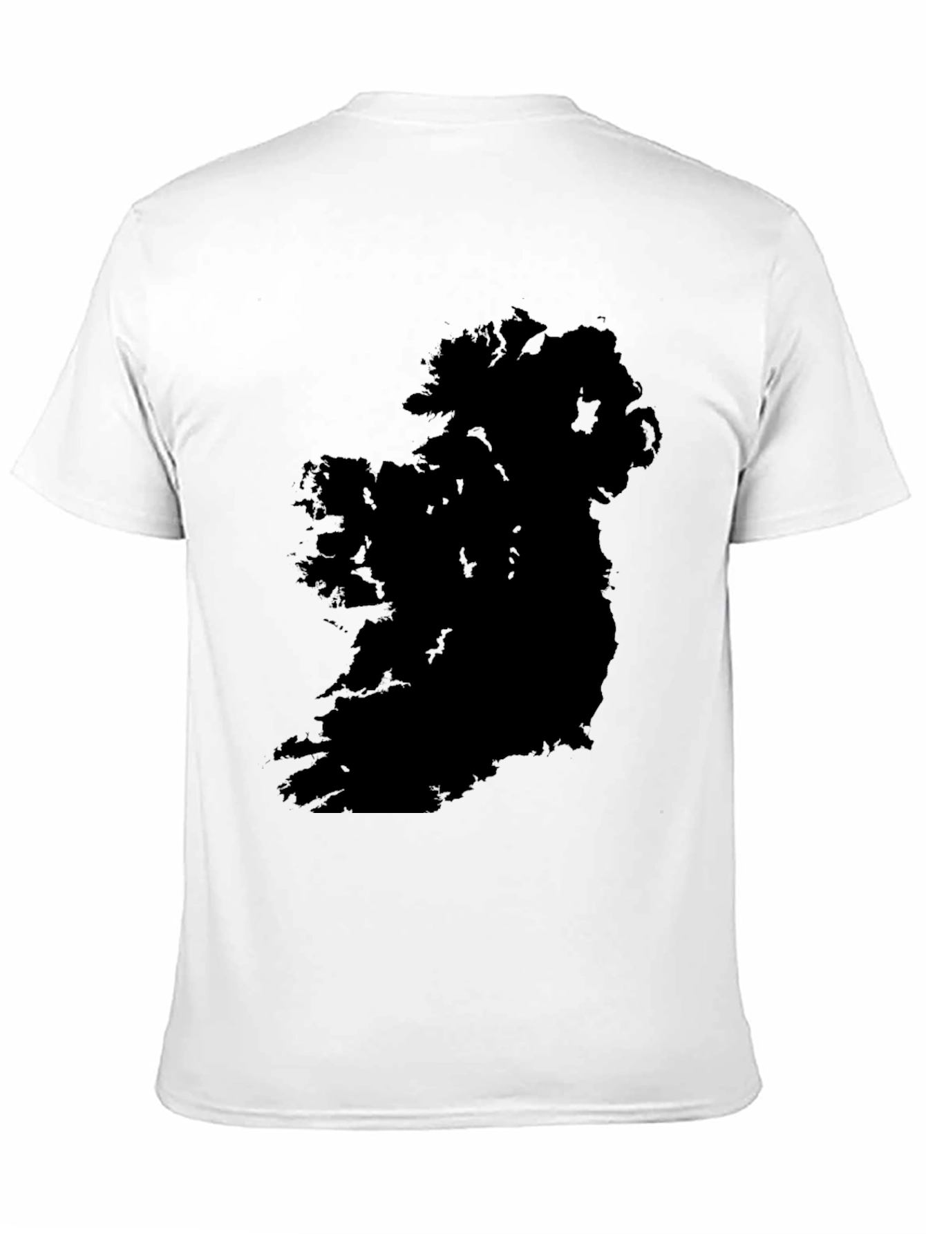 Ireland Map Black T-Shirt - Irish Pride Tee