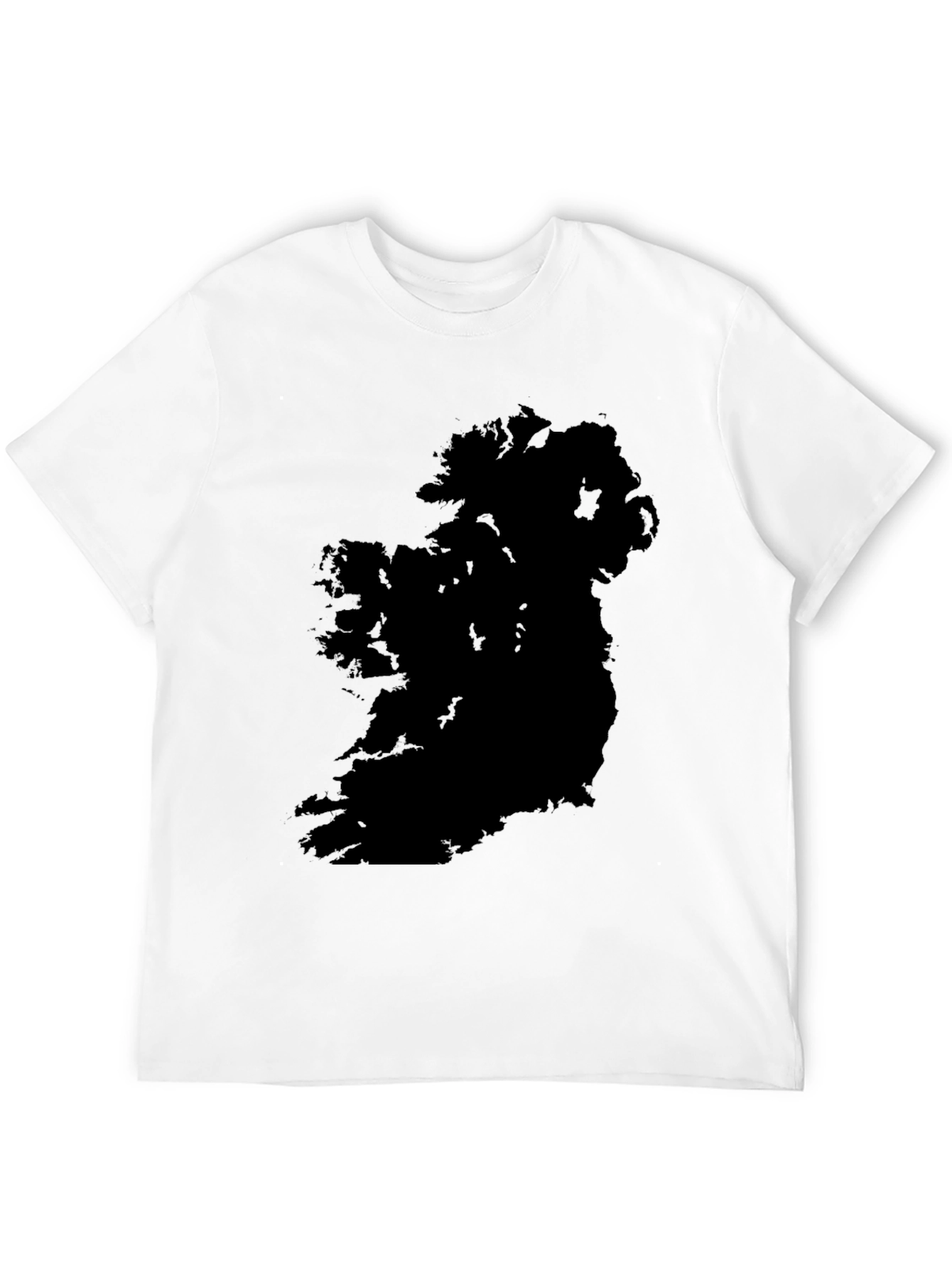 Ireland Map Black T-Shirt - Irish Pride Tee