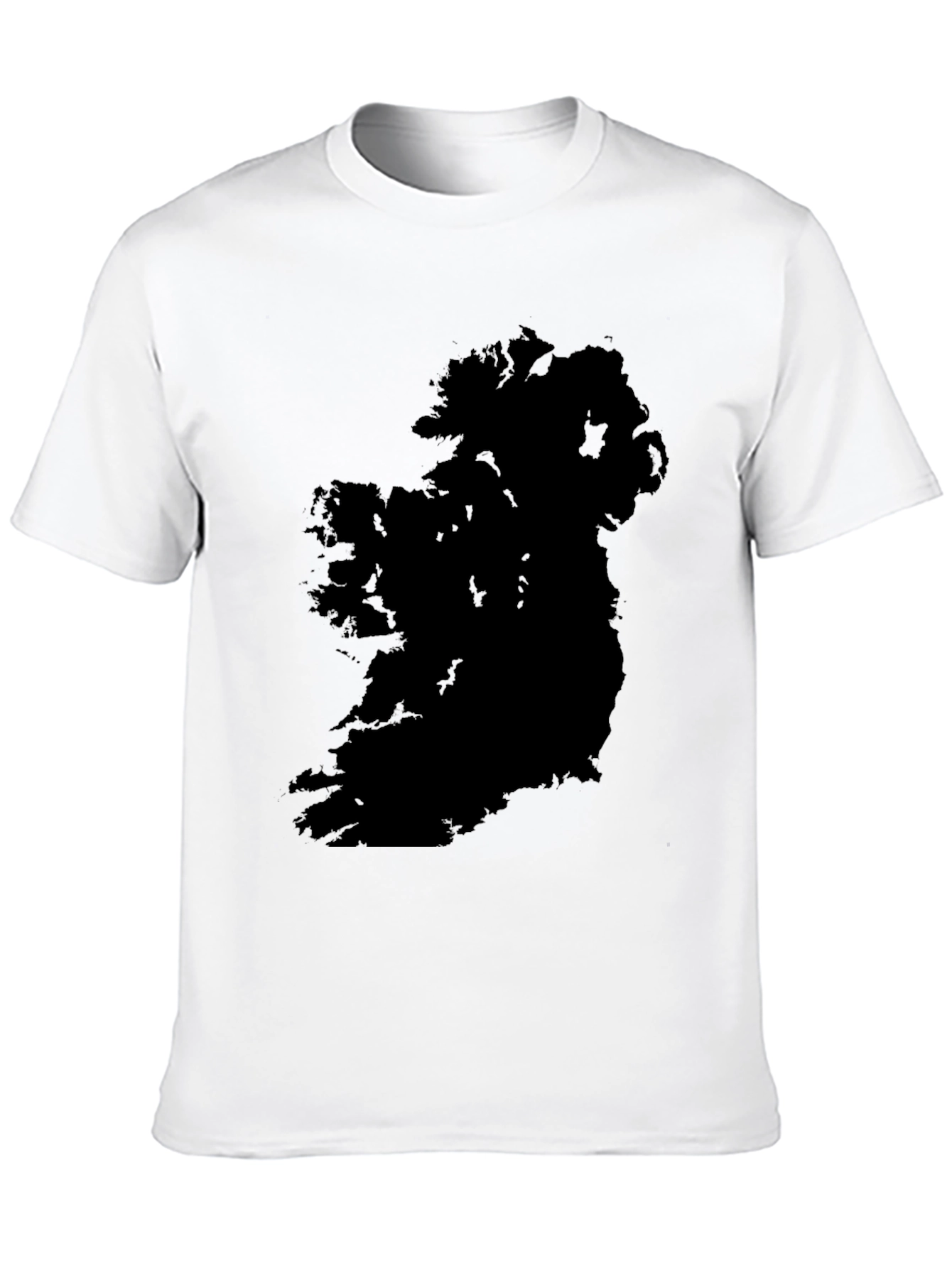 Ireland Map Black T-Shirt - Irish Pride Tee