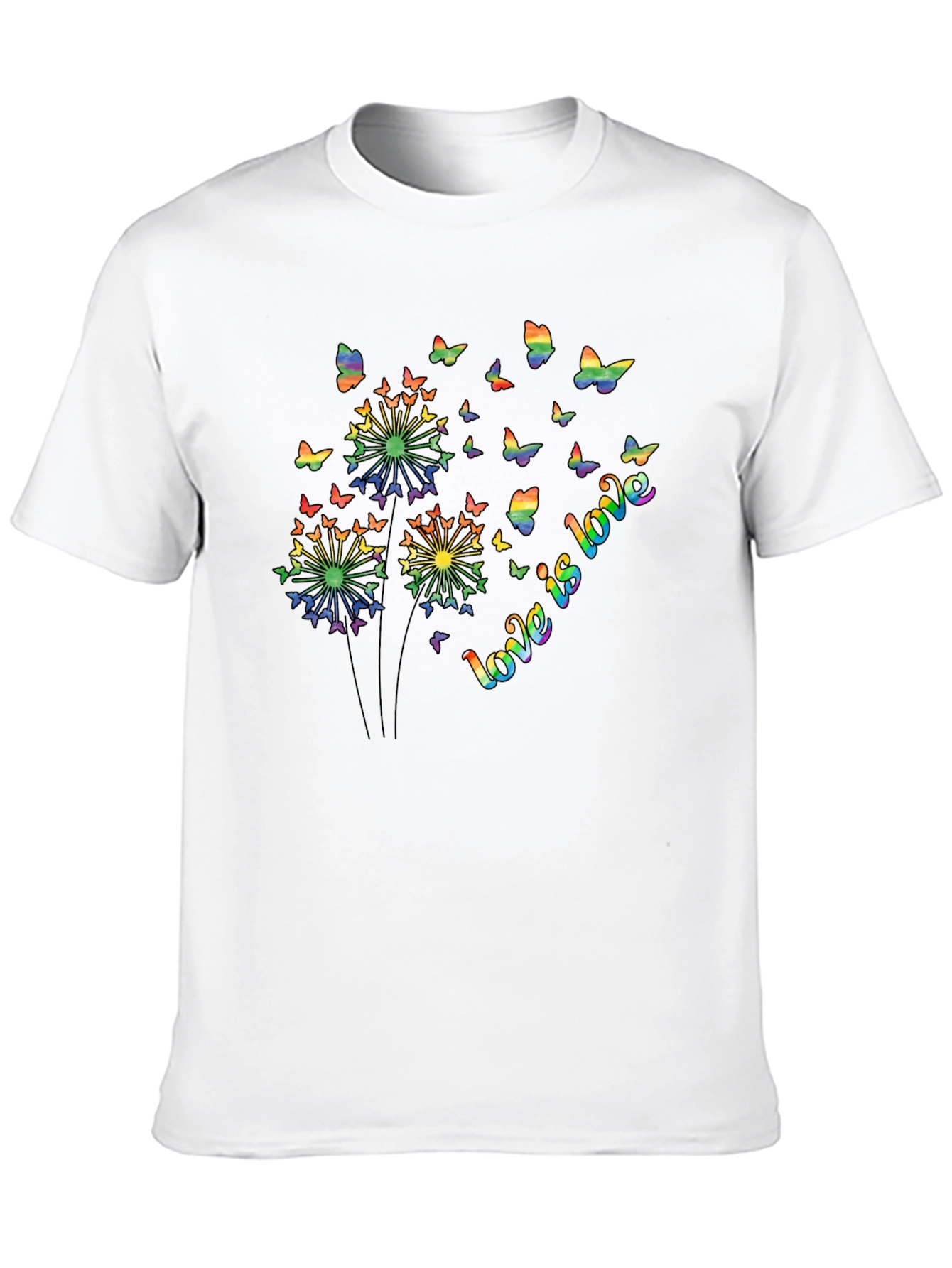 Rainbow Butterfly Pride T-Shirt