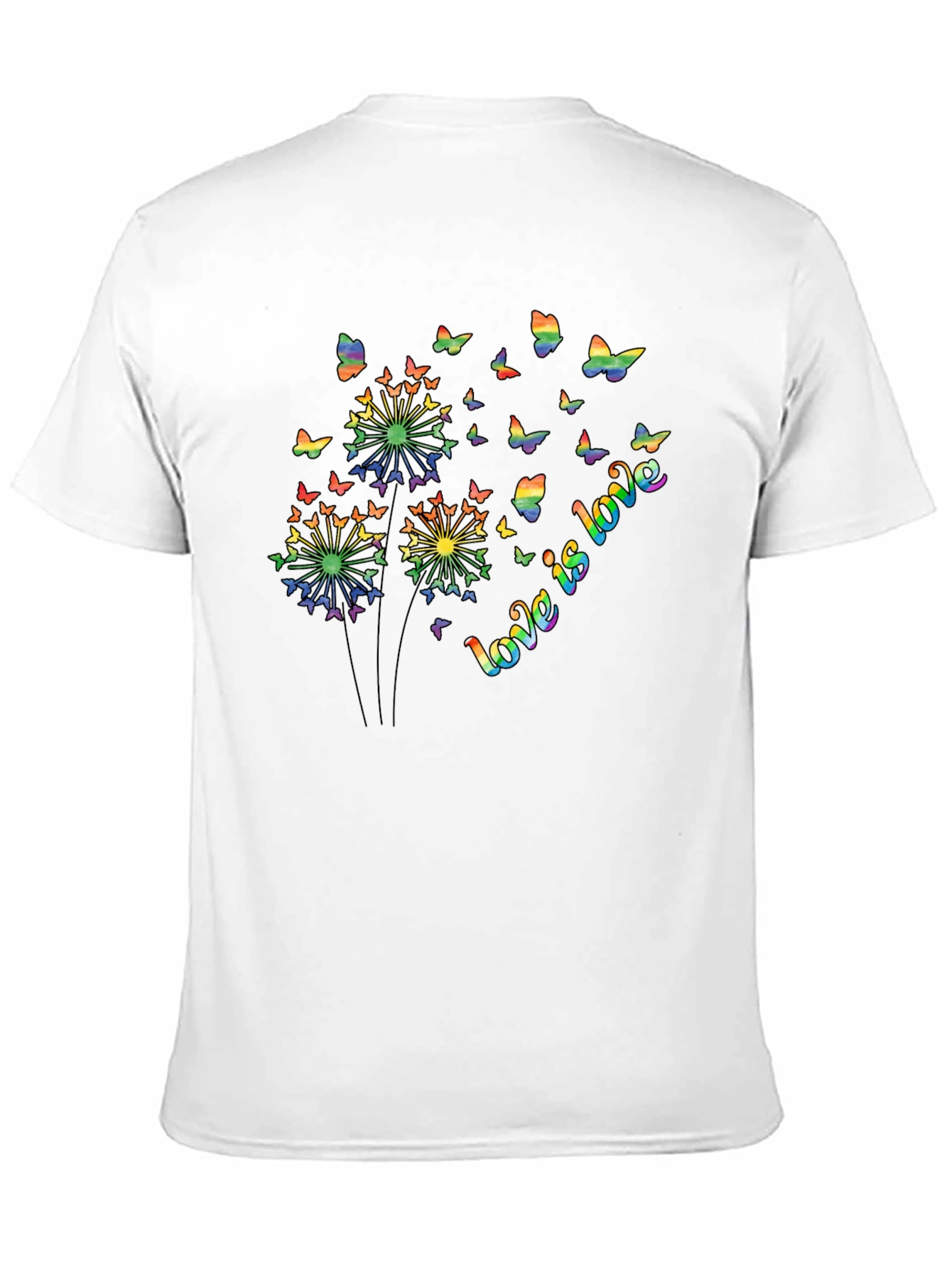 Rainbow Butterfly Pride T-Shirt
