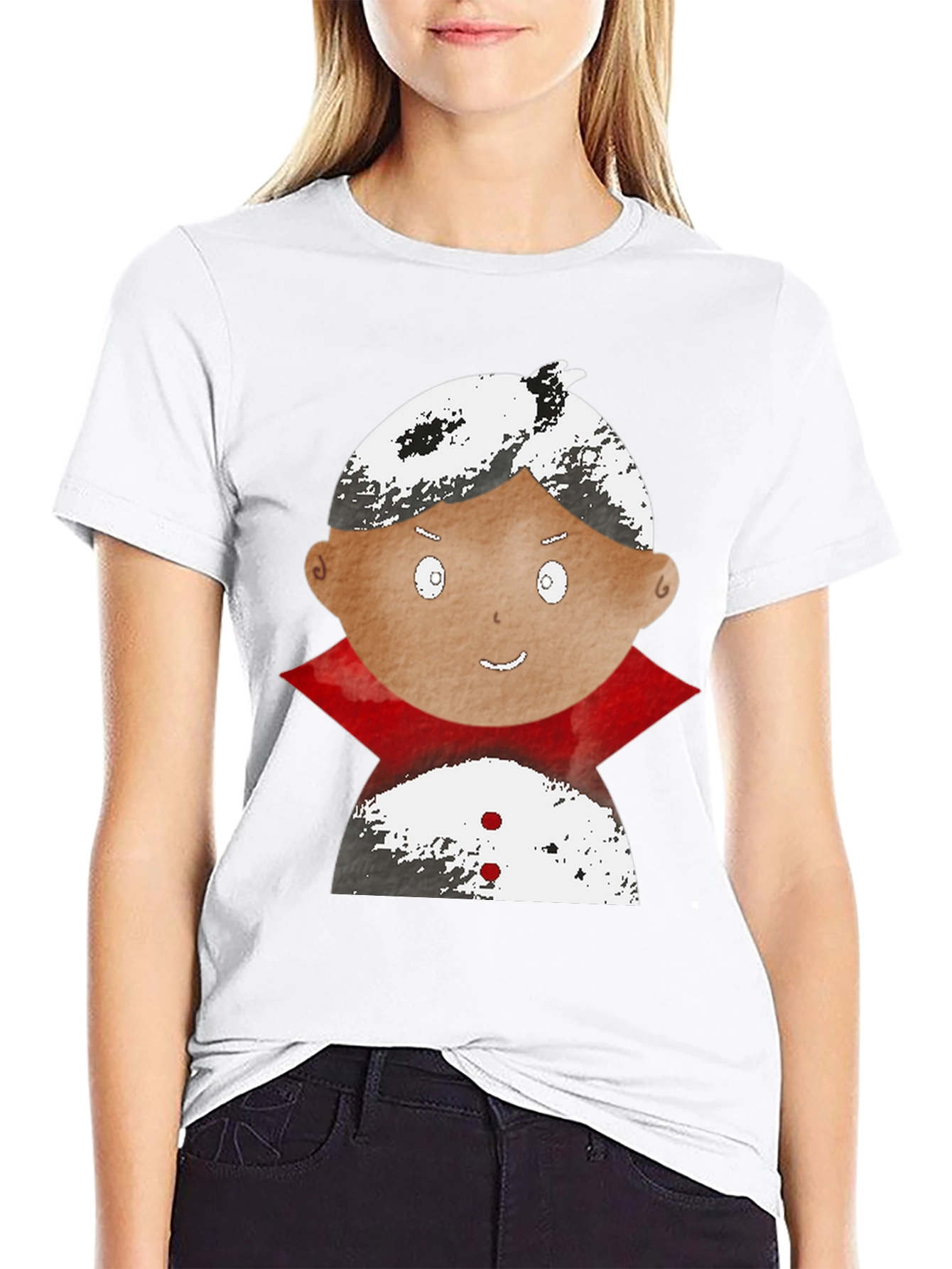 Cute Vampire Graphic Tee - Halloween Costume Shirt