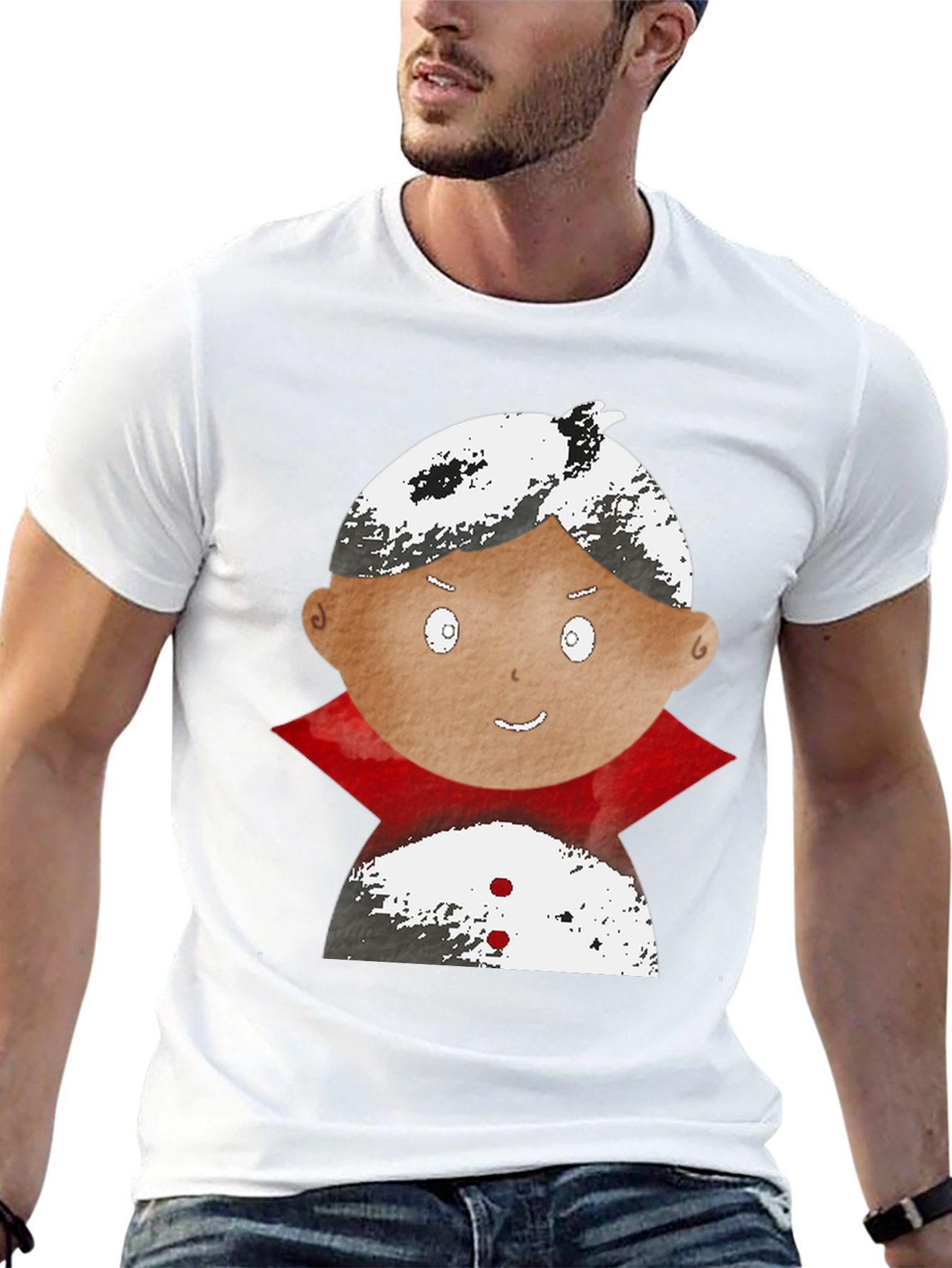 Cute Vampire Graphic Tee - Halloween Costume Shirt