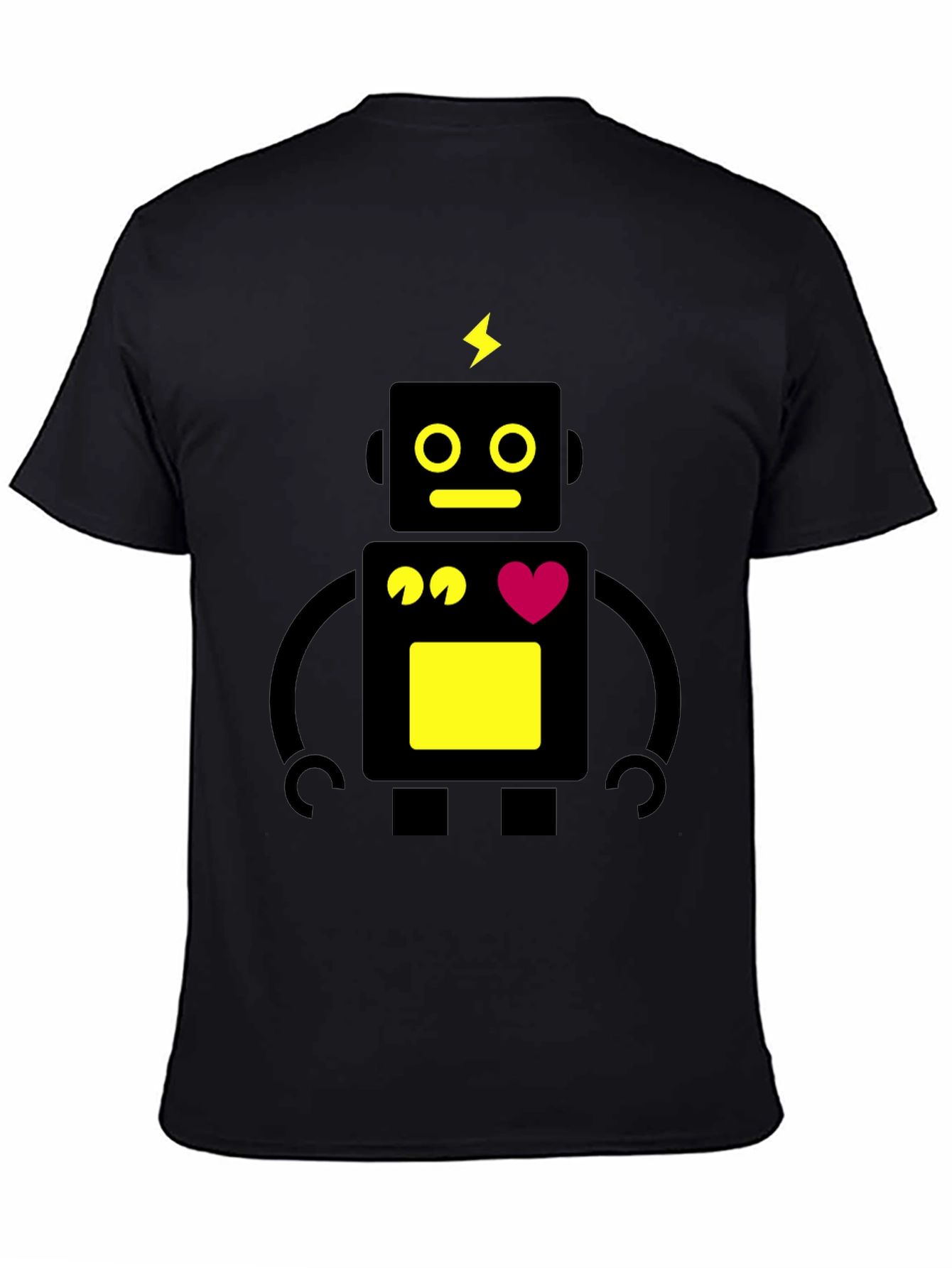 Robot Heart T-Shirt - Modern Graphic Tee