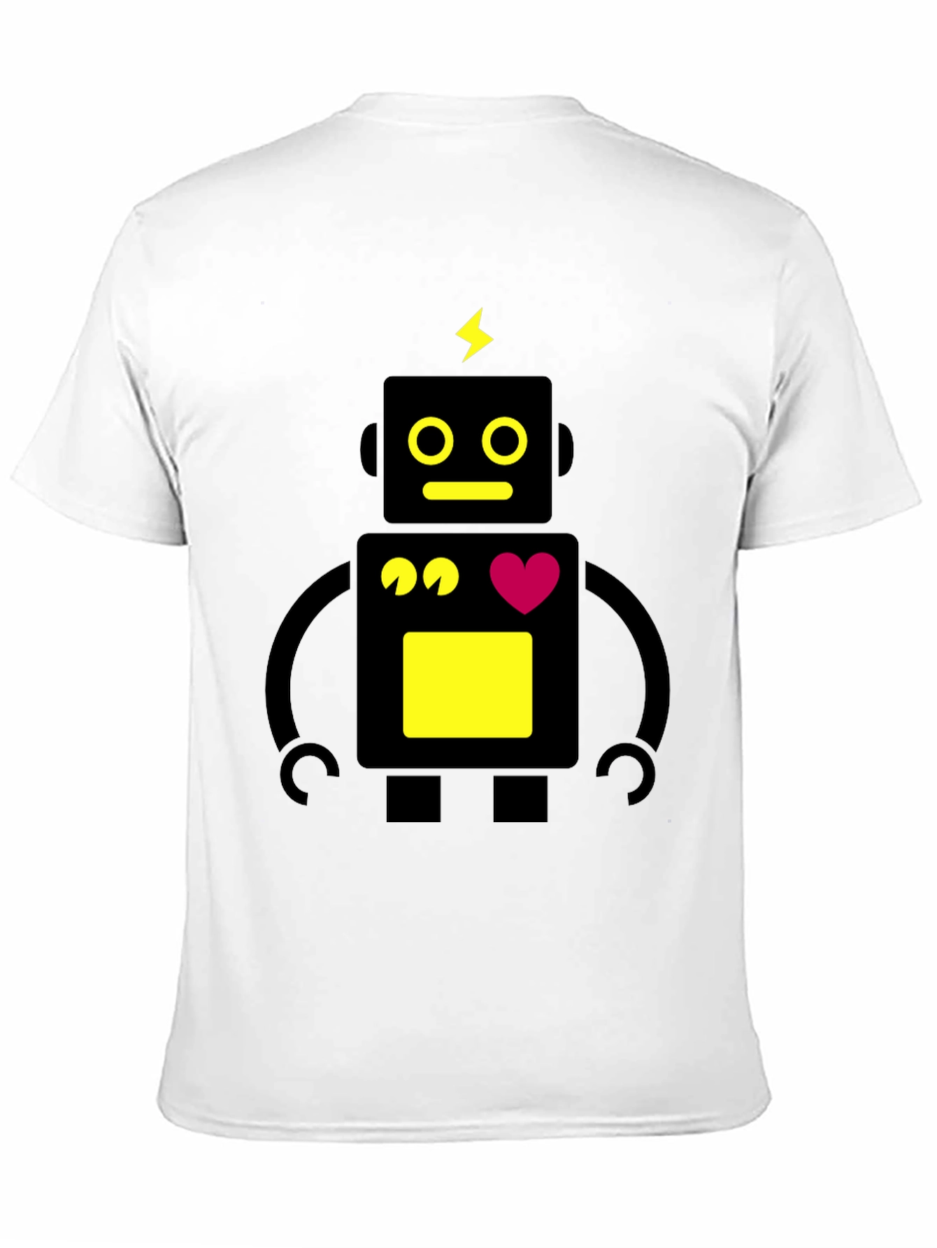 Robot Heart T-Shirt - Modern Graphic Tee