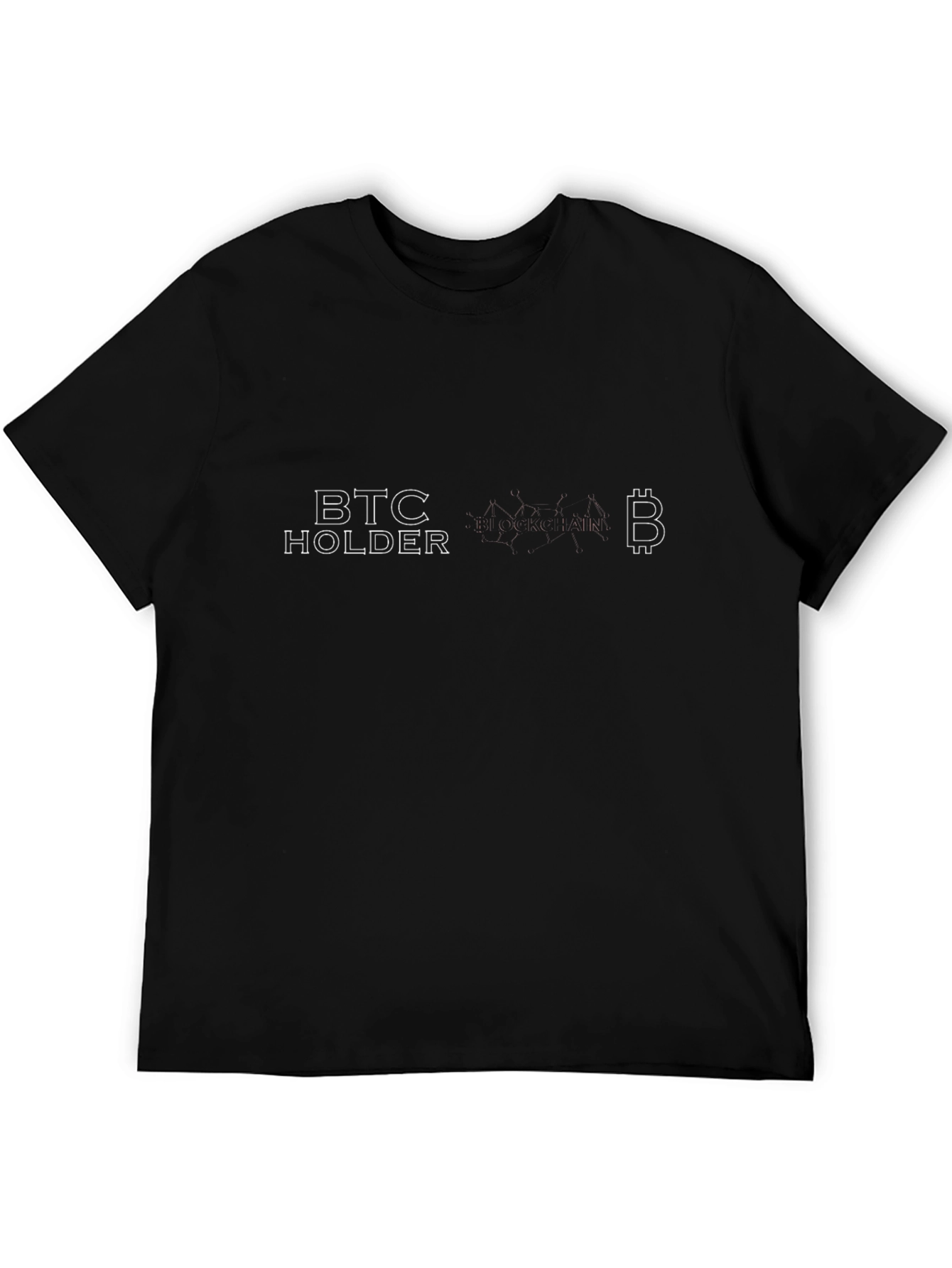 Bitcoin (BTC) Holder Black T-Shirt