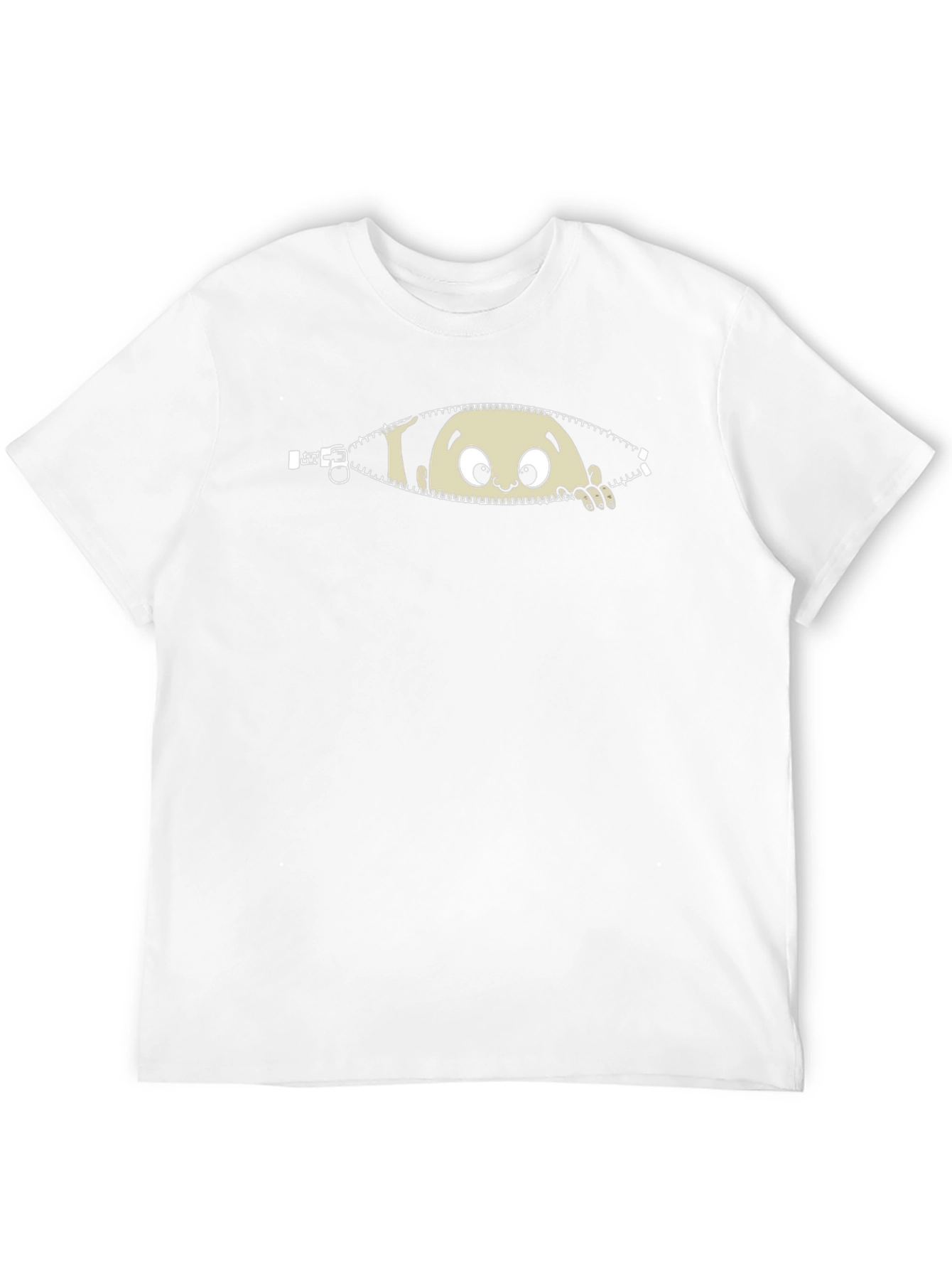 Peek-a-Boo Baby Zipper T-Shirt
