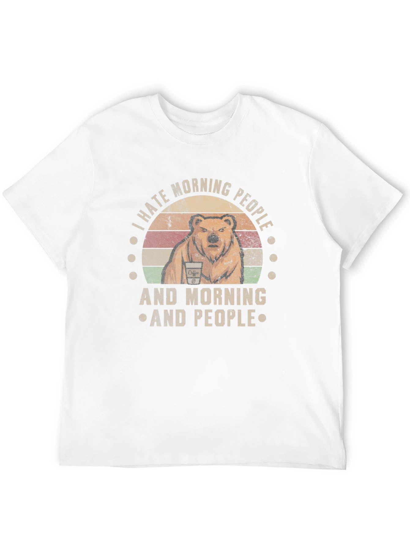 I Hate Morning People Graphic T-Shirt