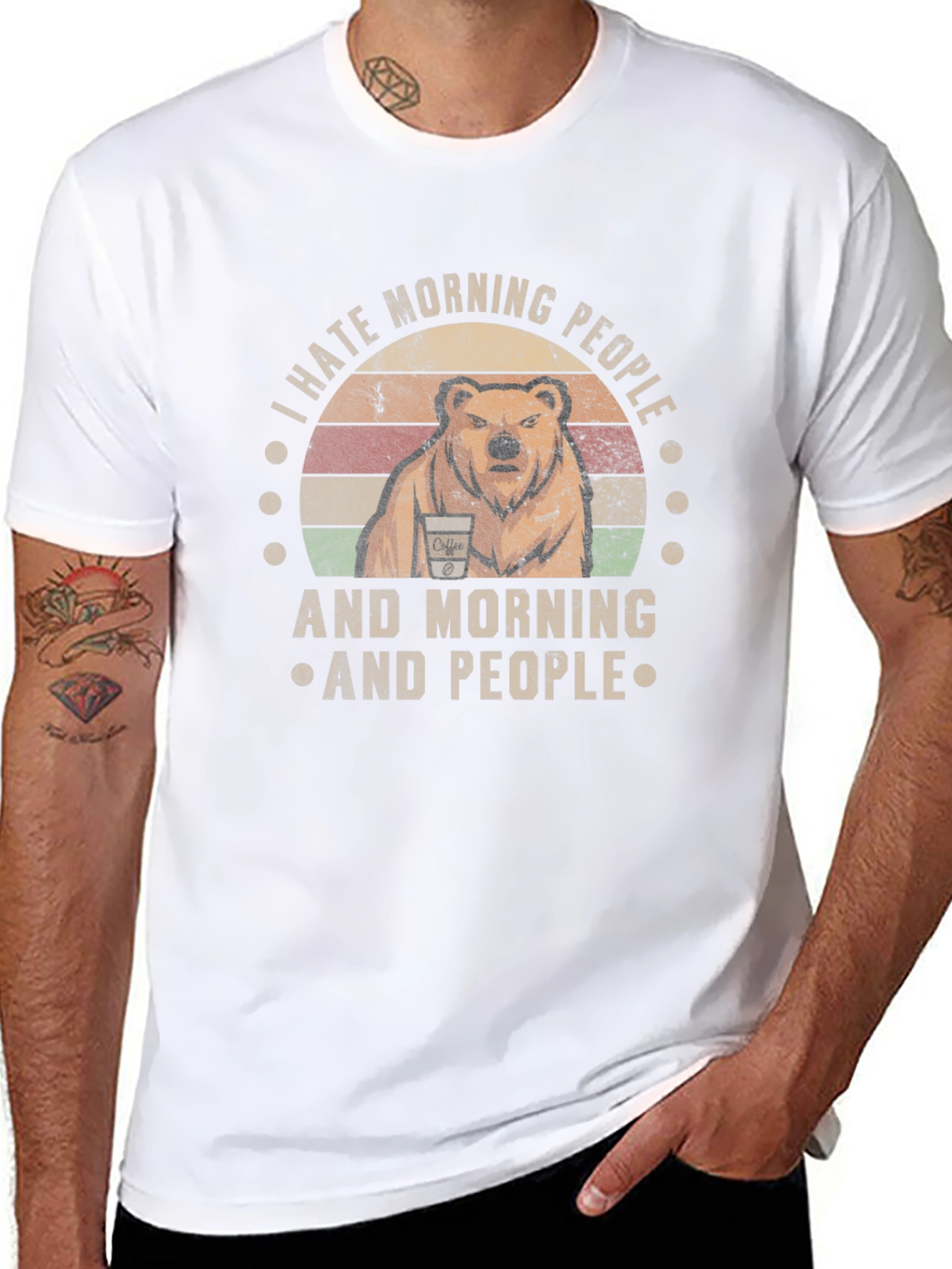 I Hate Morning People Graphic T-Shirt
