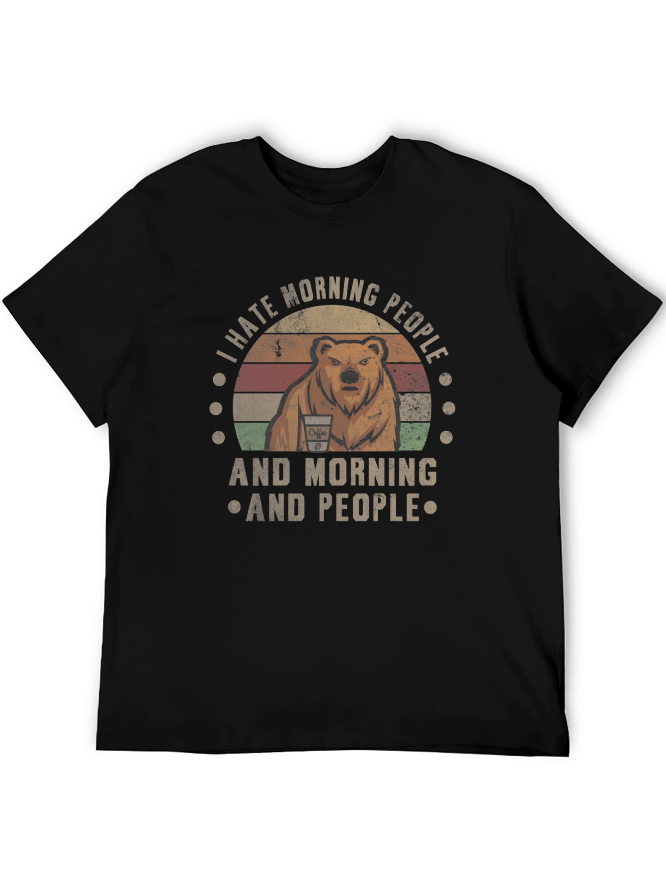 I Hate Morning People Graphic T-Shirt