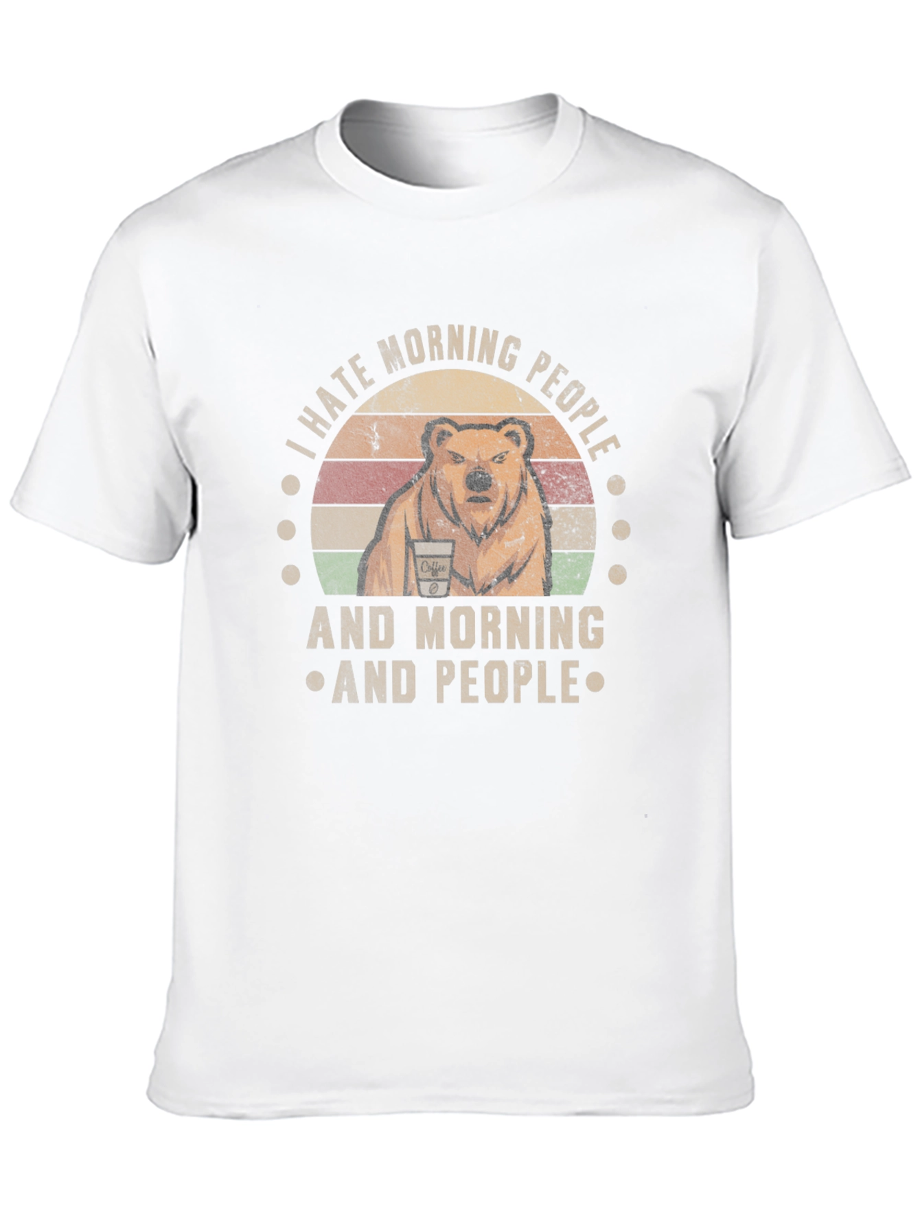 I Hate Morning People Graphic T-Shirt