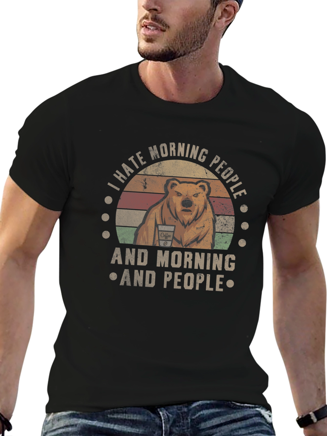 I Hate Morning People Graphic T-Shirt