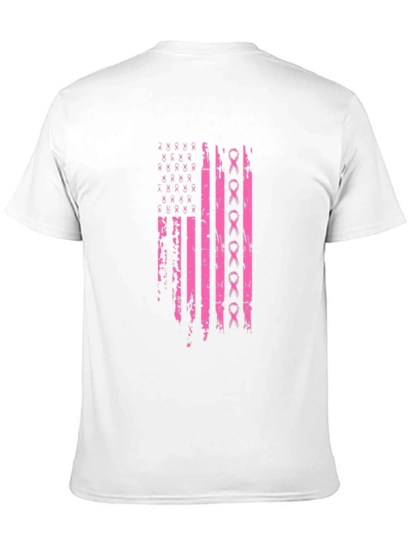 Breast Cancer Awareness Flag Tee