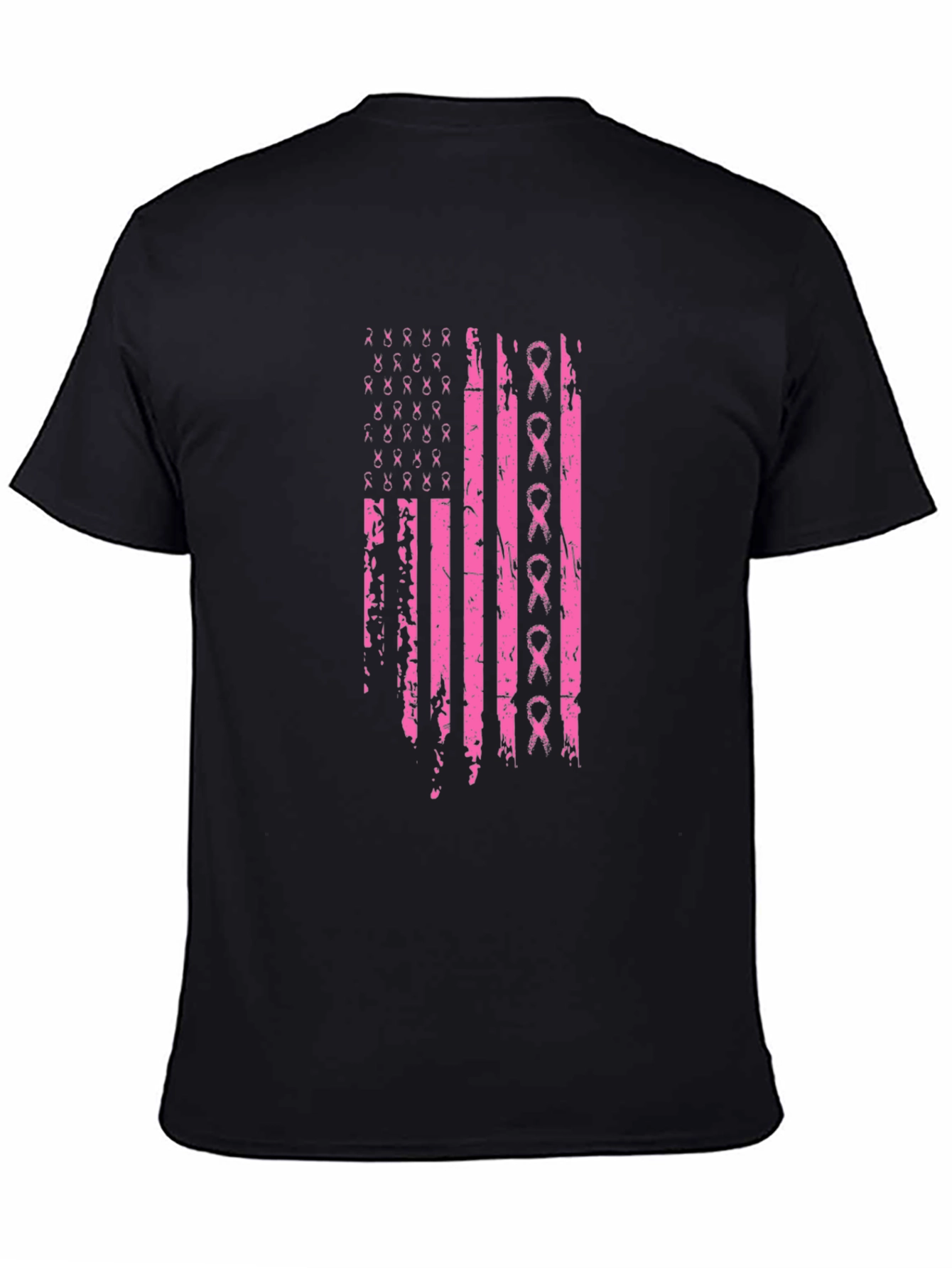 Breast Cancer Awareness Flag Tee